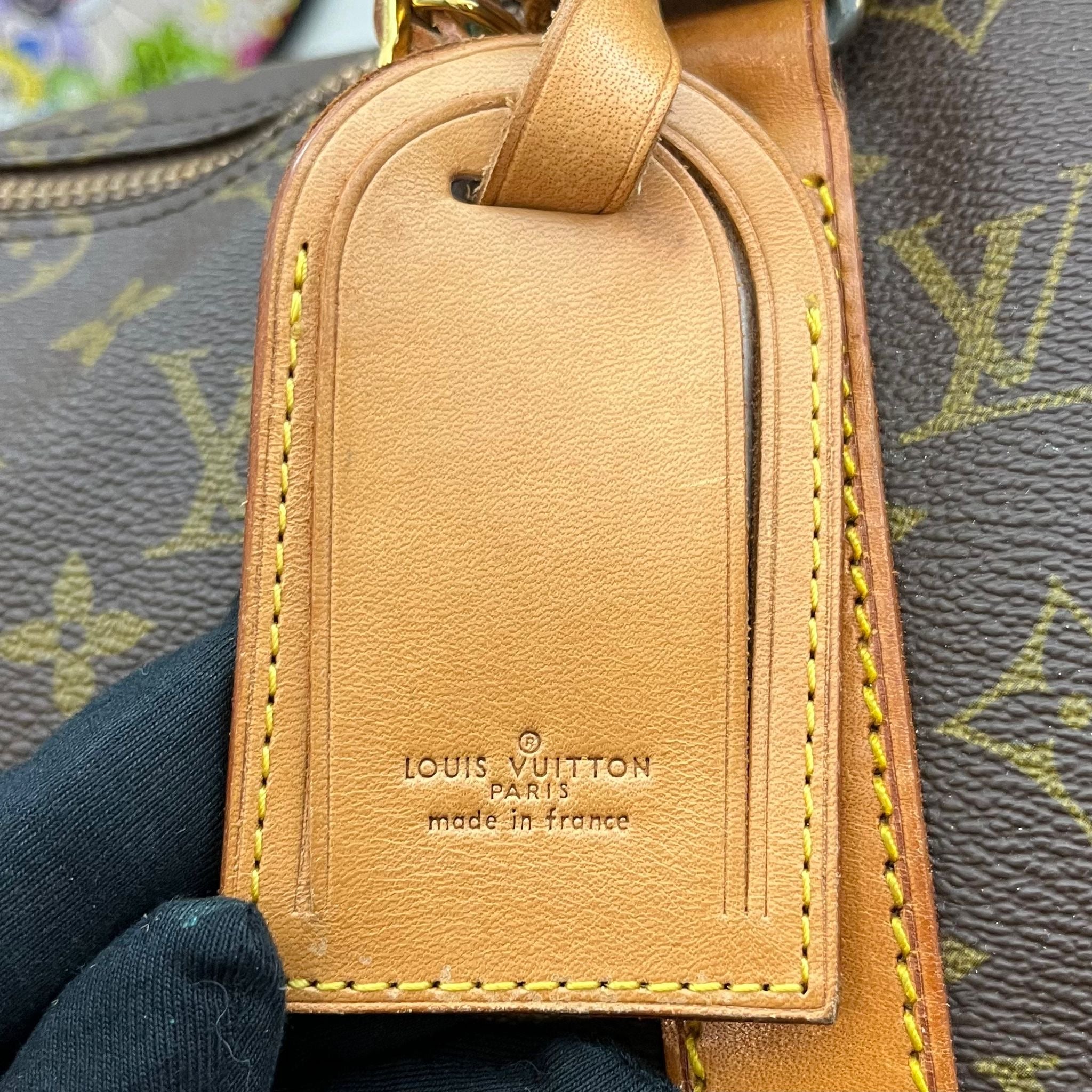Louis Vuitton Keepall 50 vor 1980