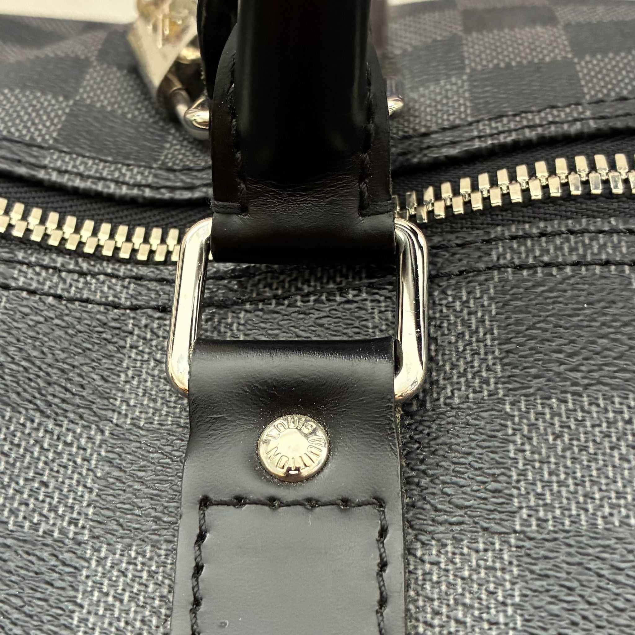 Louis Vuitton Keepall 55 Bandouliere Damier Graphite