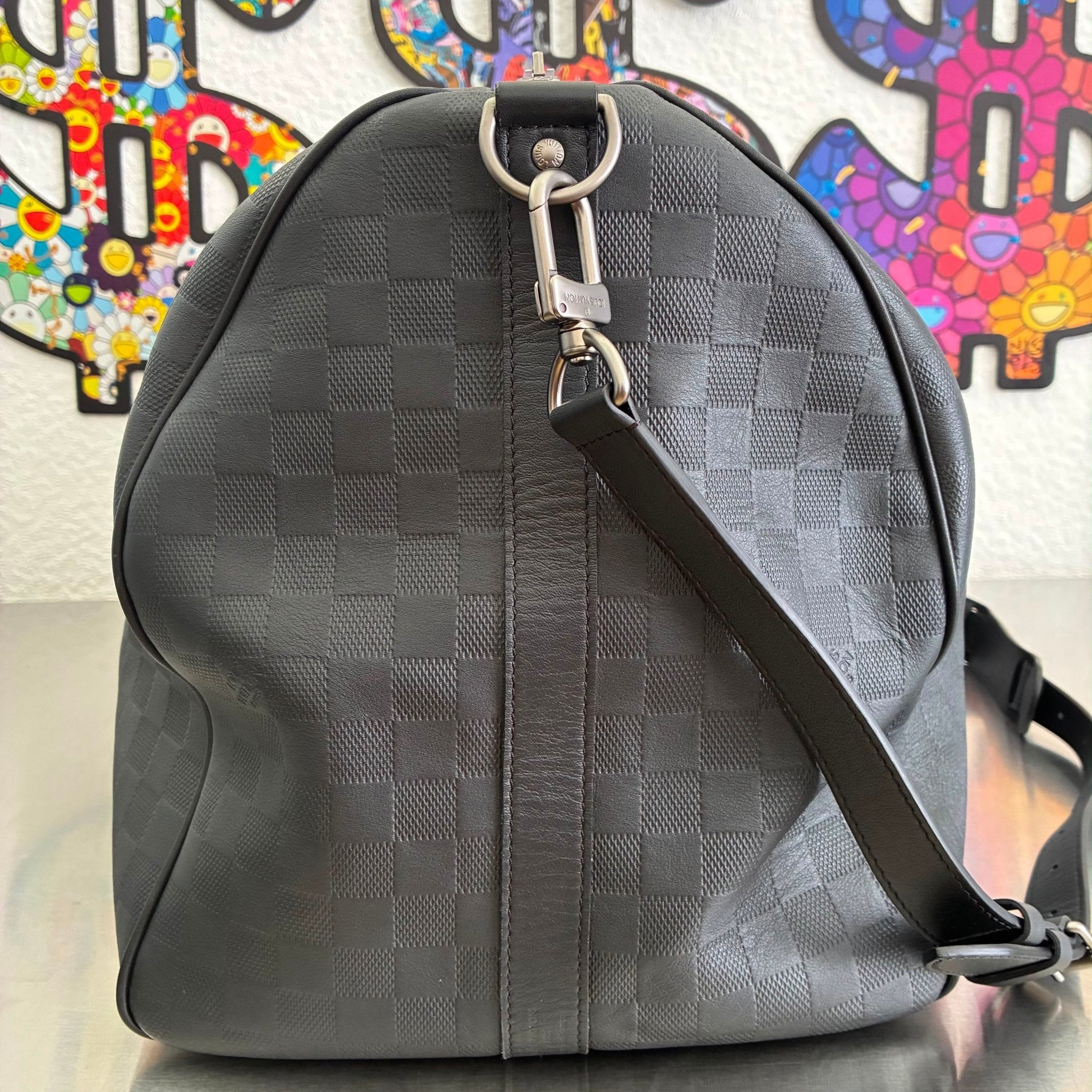 Louis Vuitton Keepall 55 Bandouliere Damier Infini