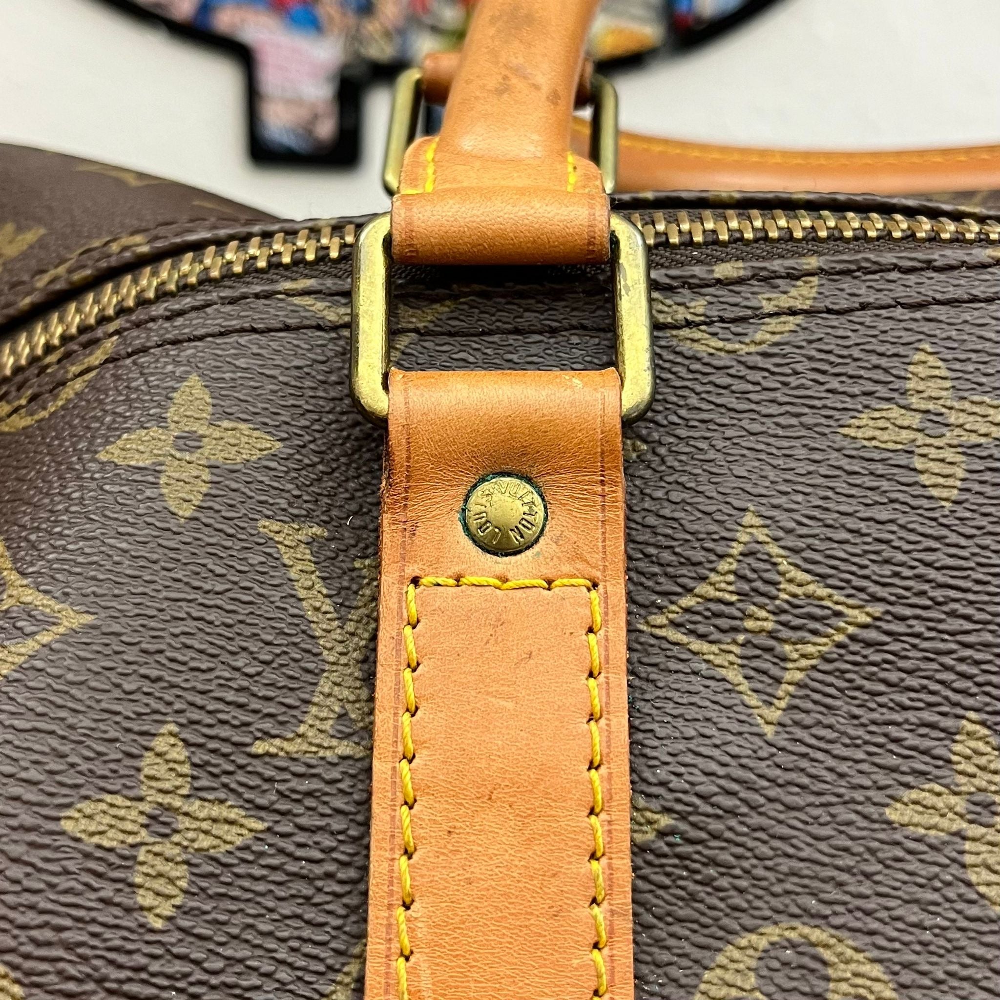 Louis Vuitton Keepall 55 Bandouliere Monogram 1988