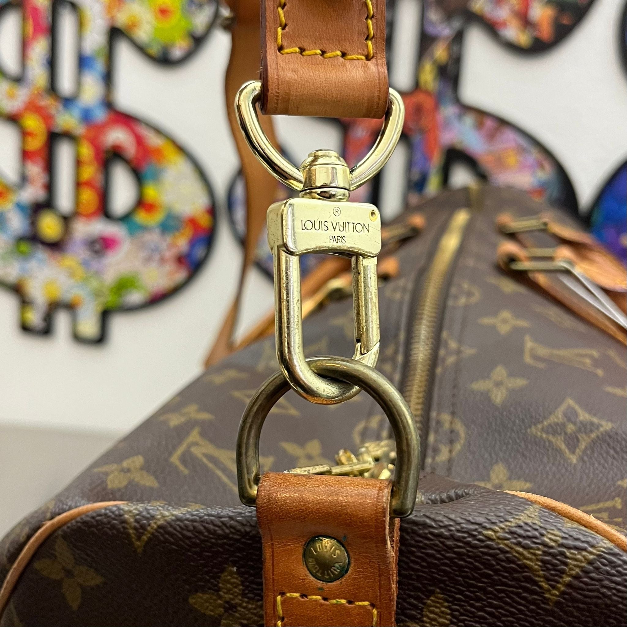 Louis Vuitton Keepall 55 Bandouliere Monogram 1988