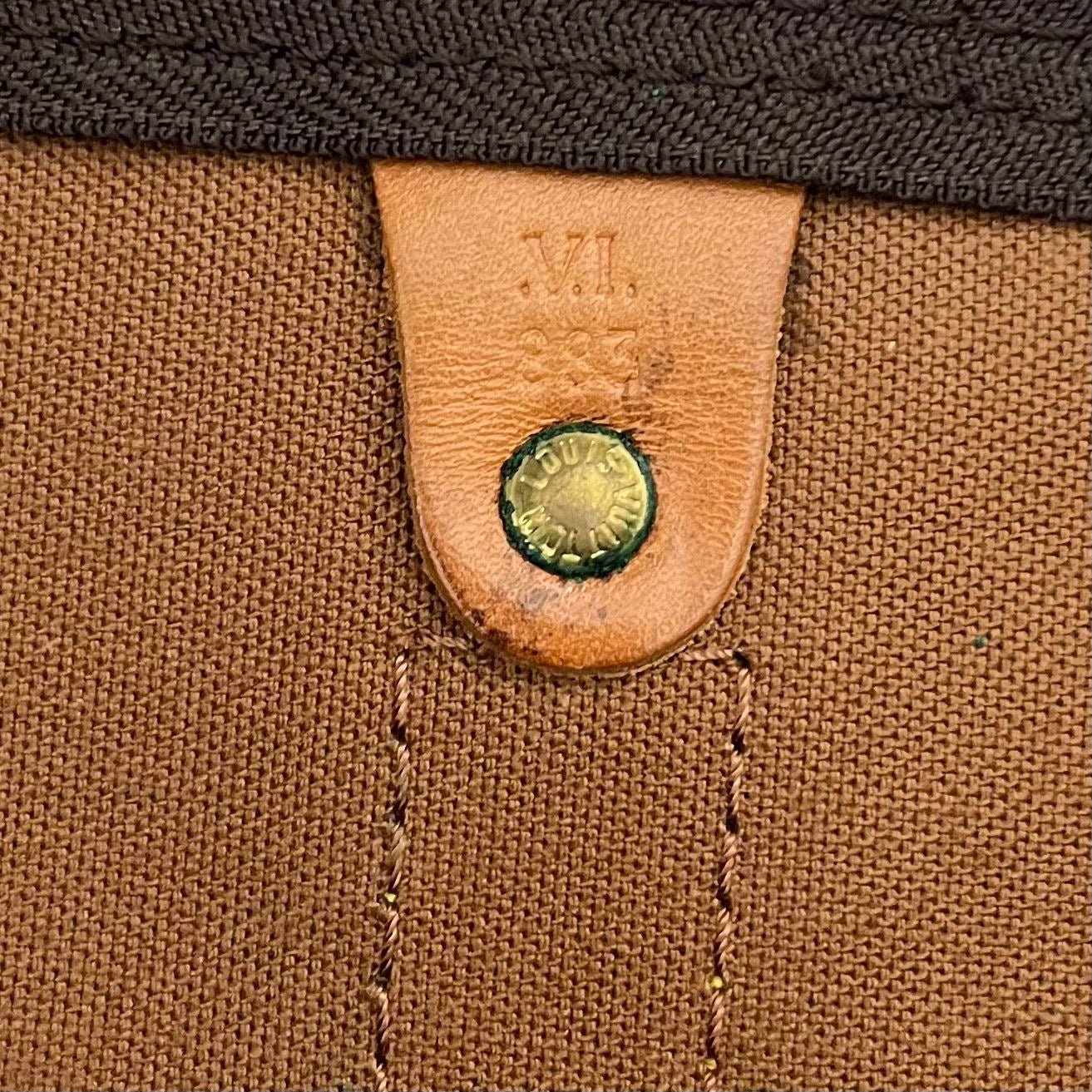 Louis Vuitton Keepall 55 Bandouliere Monogram 1988