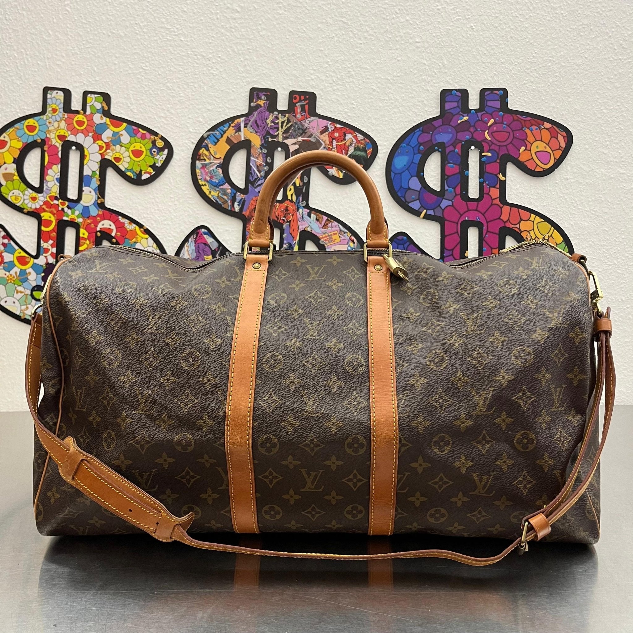 Louis Vuitton Keepall 55 Bandouliere Monogram 1988