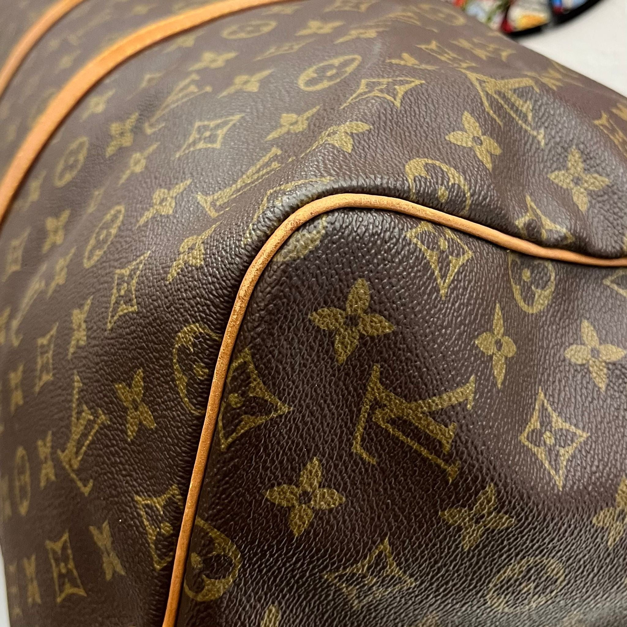 Louis Vuitton Keepall 55 Bandouliere Monogram 1988