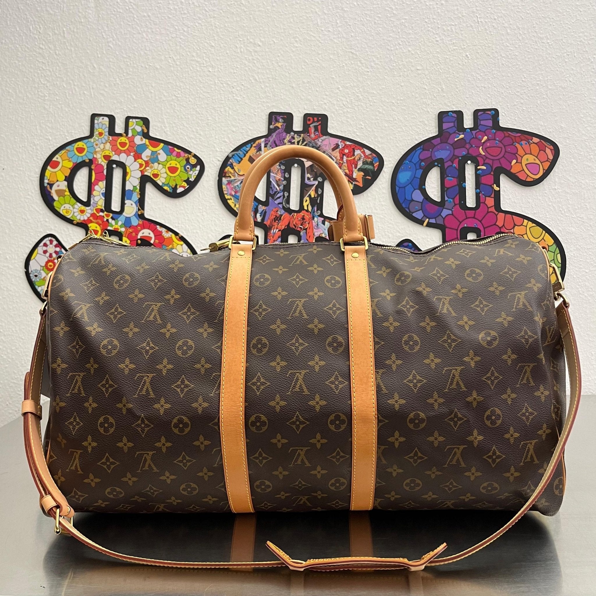 Louis Vuitton Keepall 55 Bandouliere Monogram