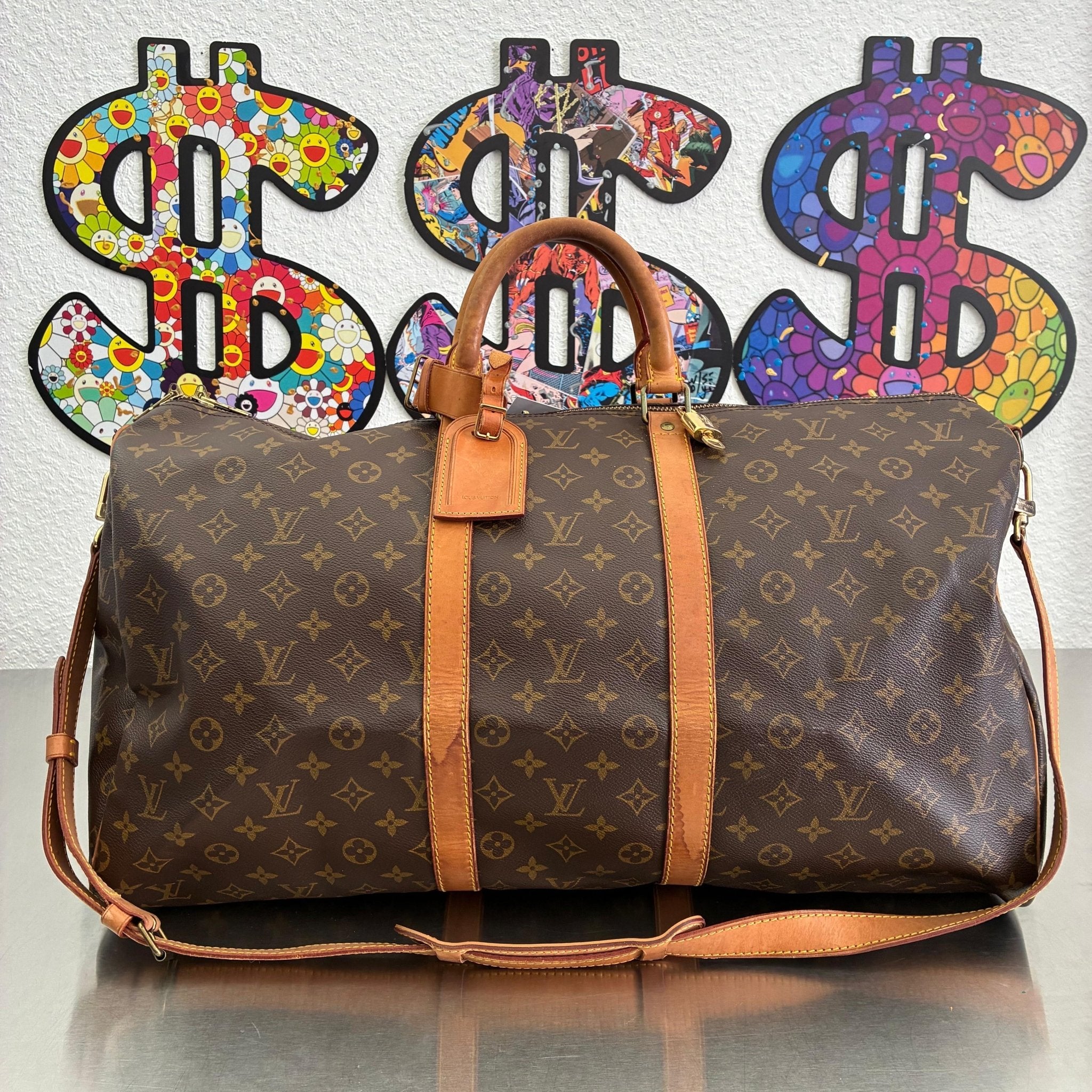 Louis Vuitton Keepall 55 Bandouliere Monogram von 1990