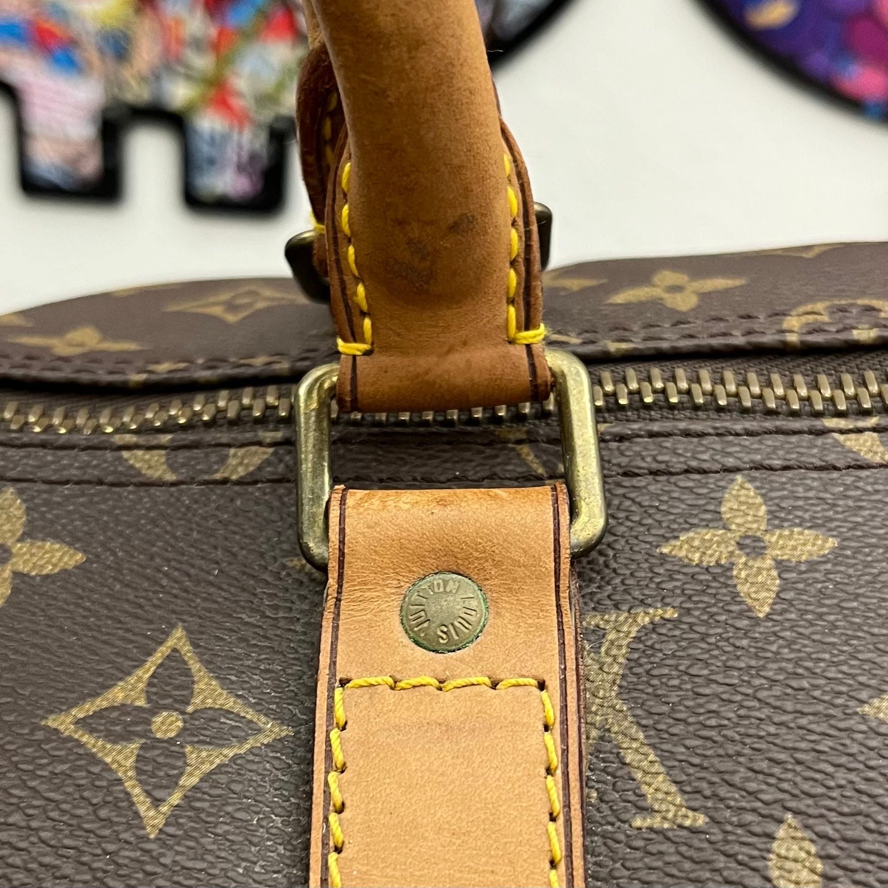 Louis Vuitton Keepall 55 Bandouliere von 1991 (ohne Schultergurt)