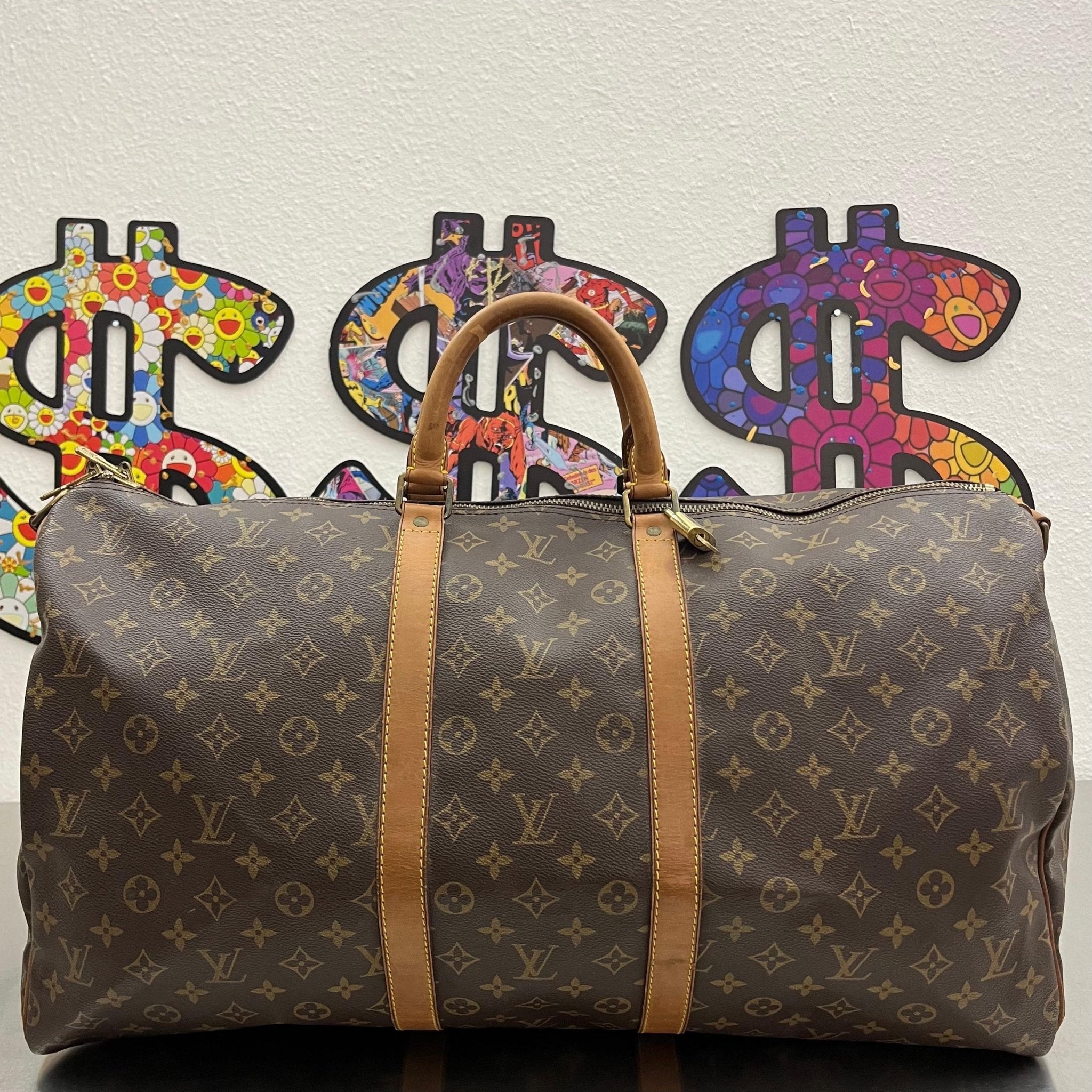 Louis Vuitton Keepall 55 Bandouliere von 1991 (ohne Schultergurt)