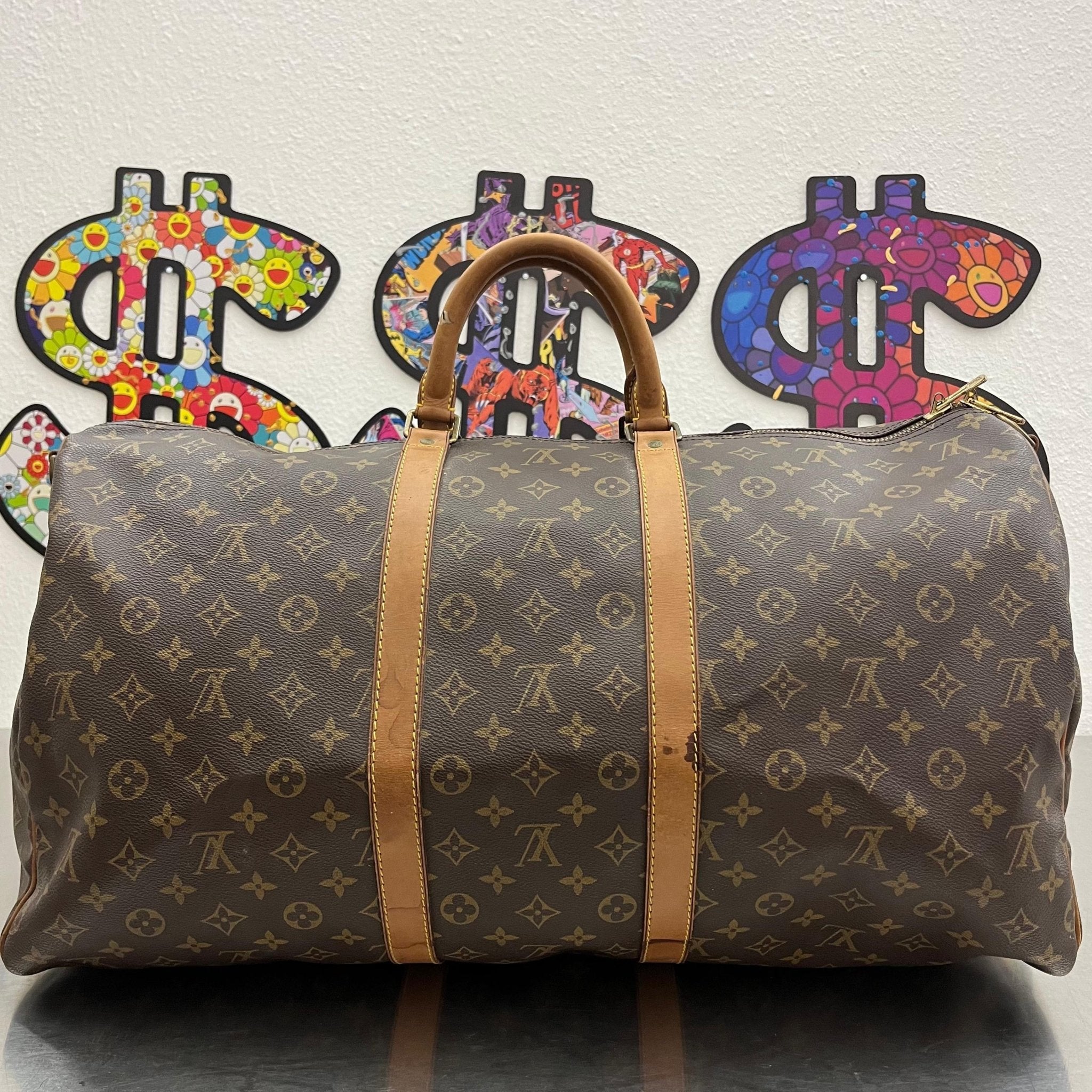 Louis Vuitton Keepall 55 Bandouliere von 1991 (ohne Schultergurt)