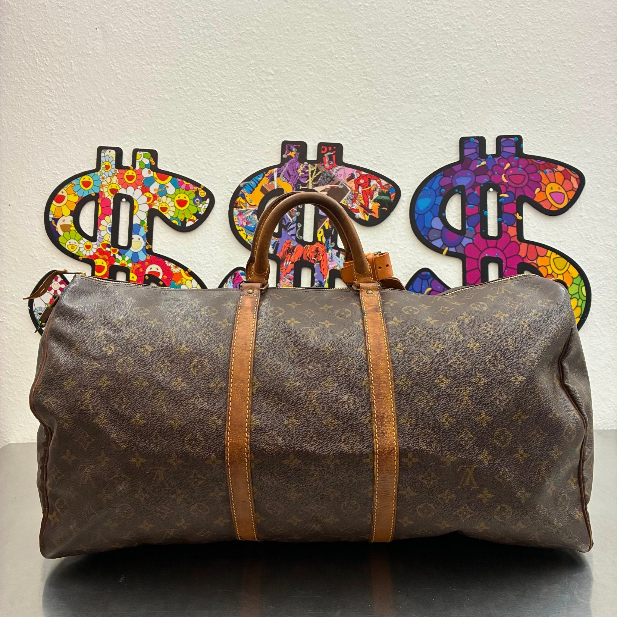 Louis Vuitton Keepall 60 Monogram vor 1980