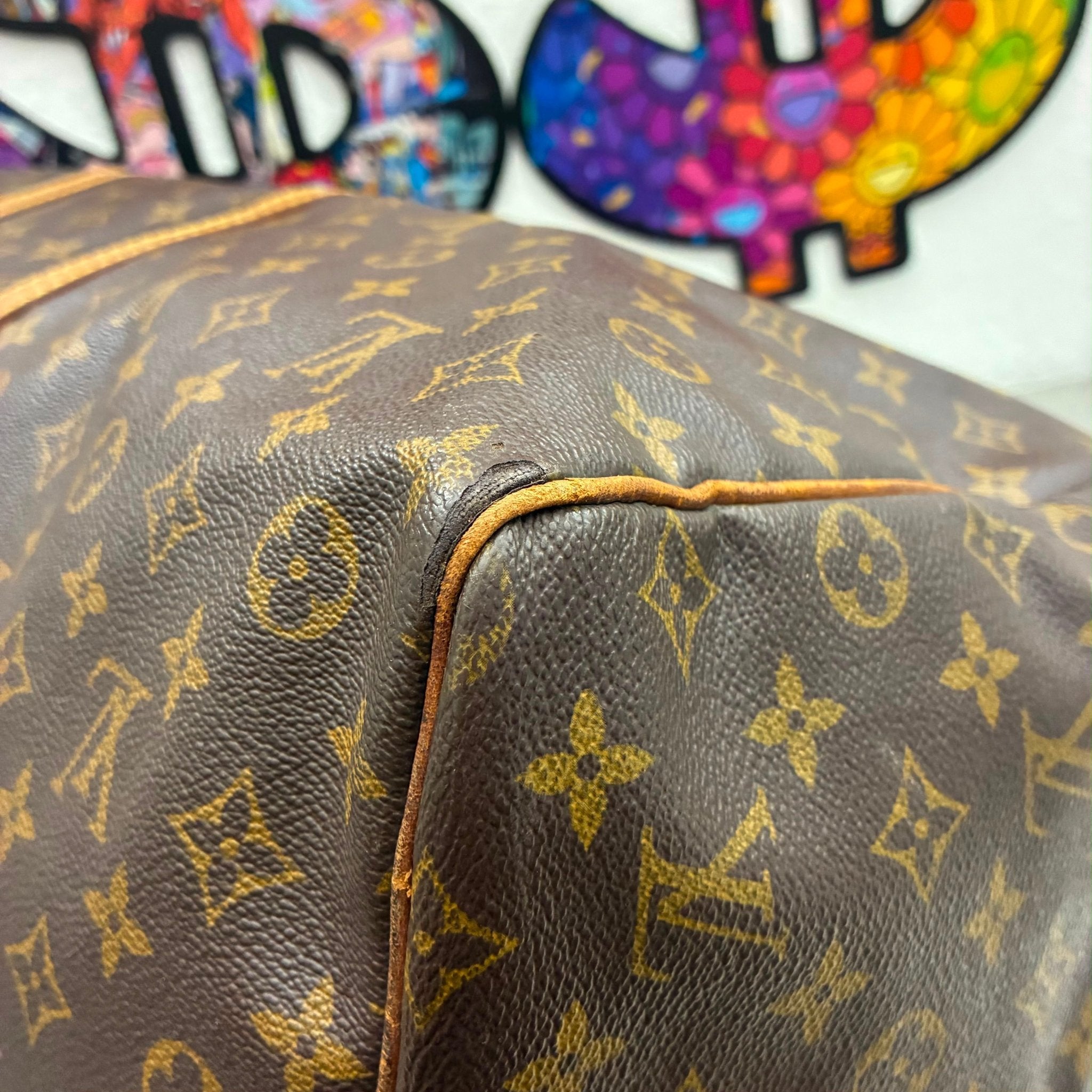 Louis Vuitton Keepall 60 Monogram vor 1980