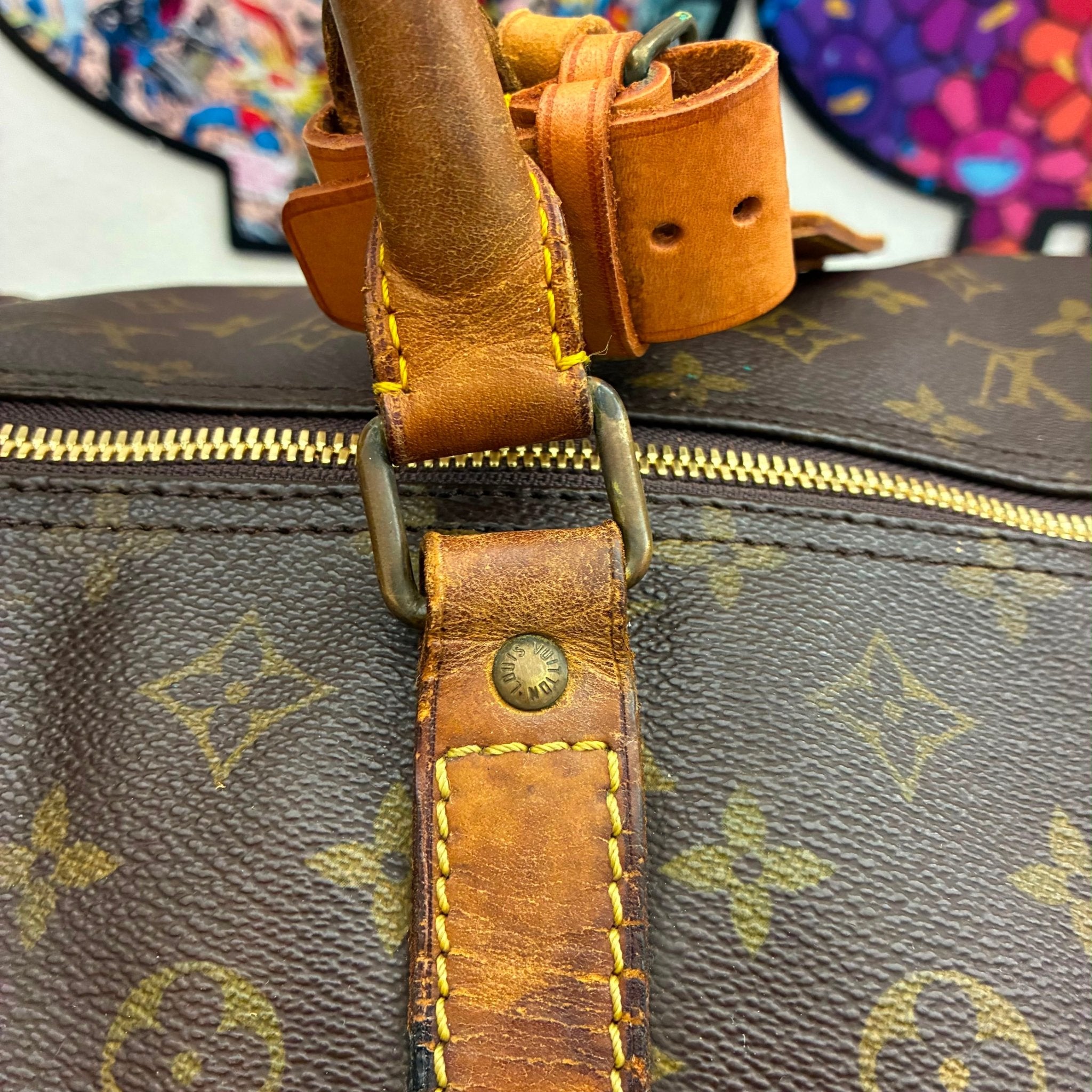 Louis Vuitton Keepall 60 Monogram vor 1980