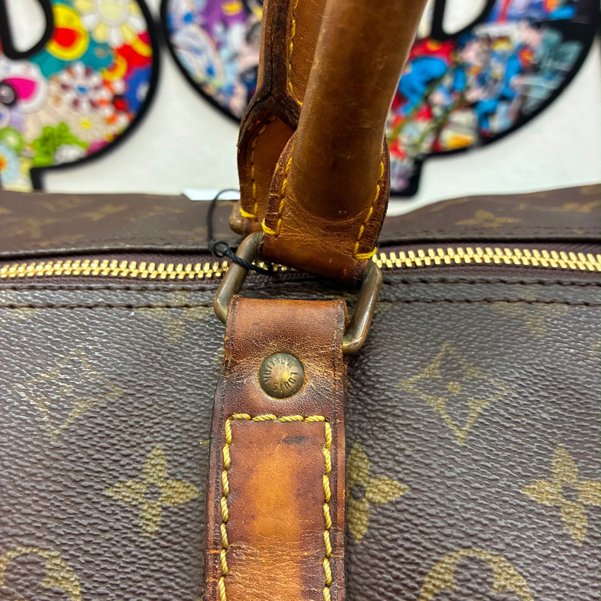 Louis Vuitton Keepall 60 Monogram vor 1980