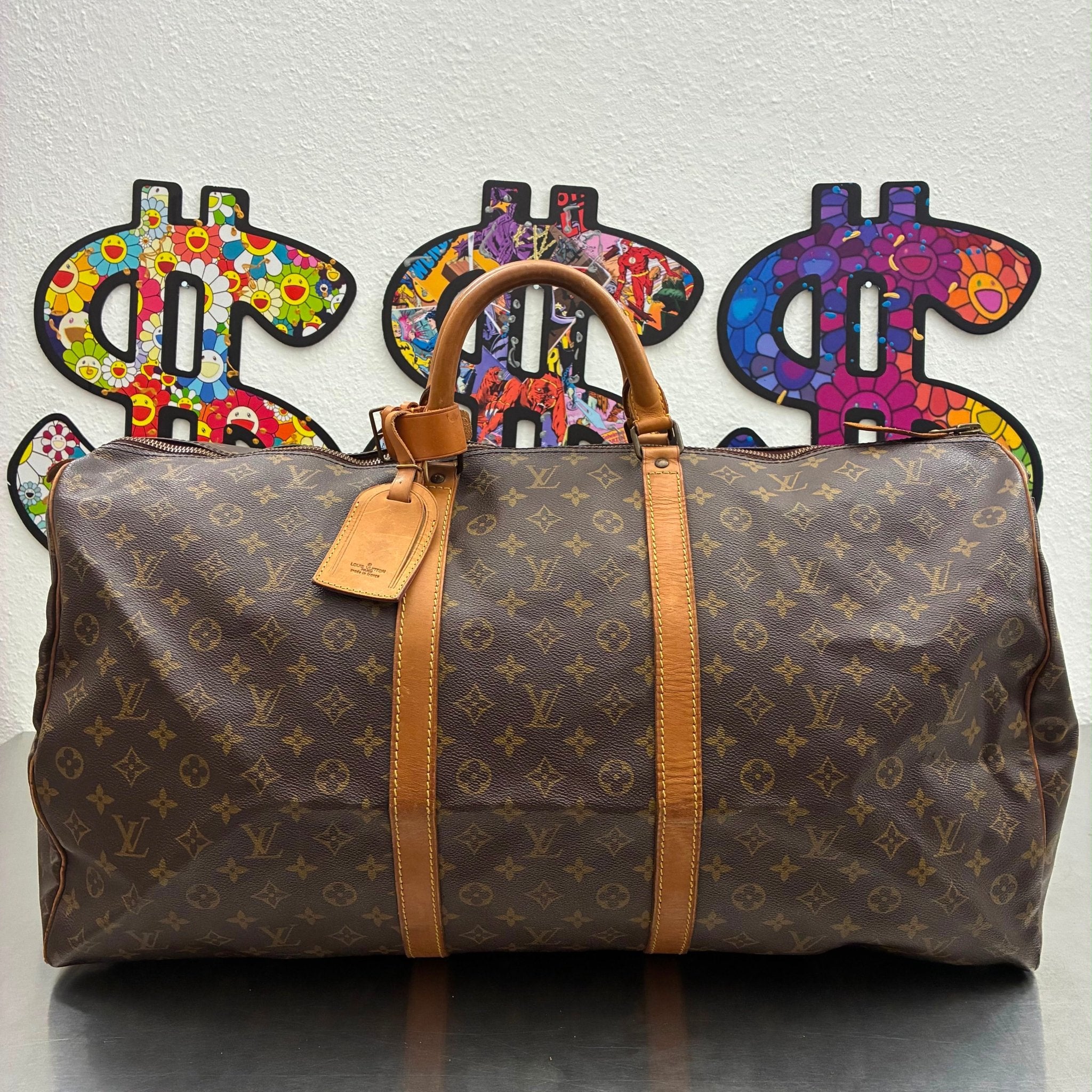 Louis Vuitton Keepall 60 Monogram vor 1980