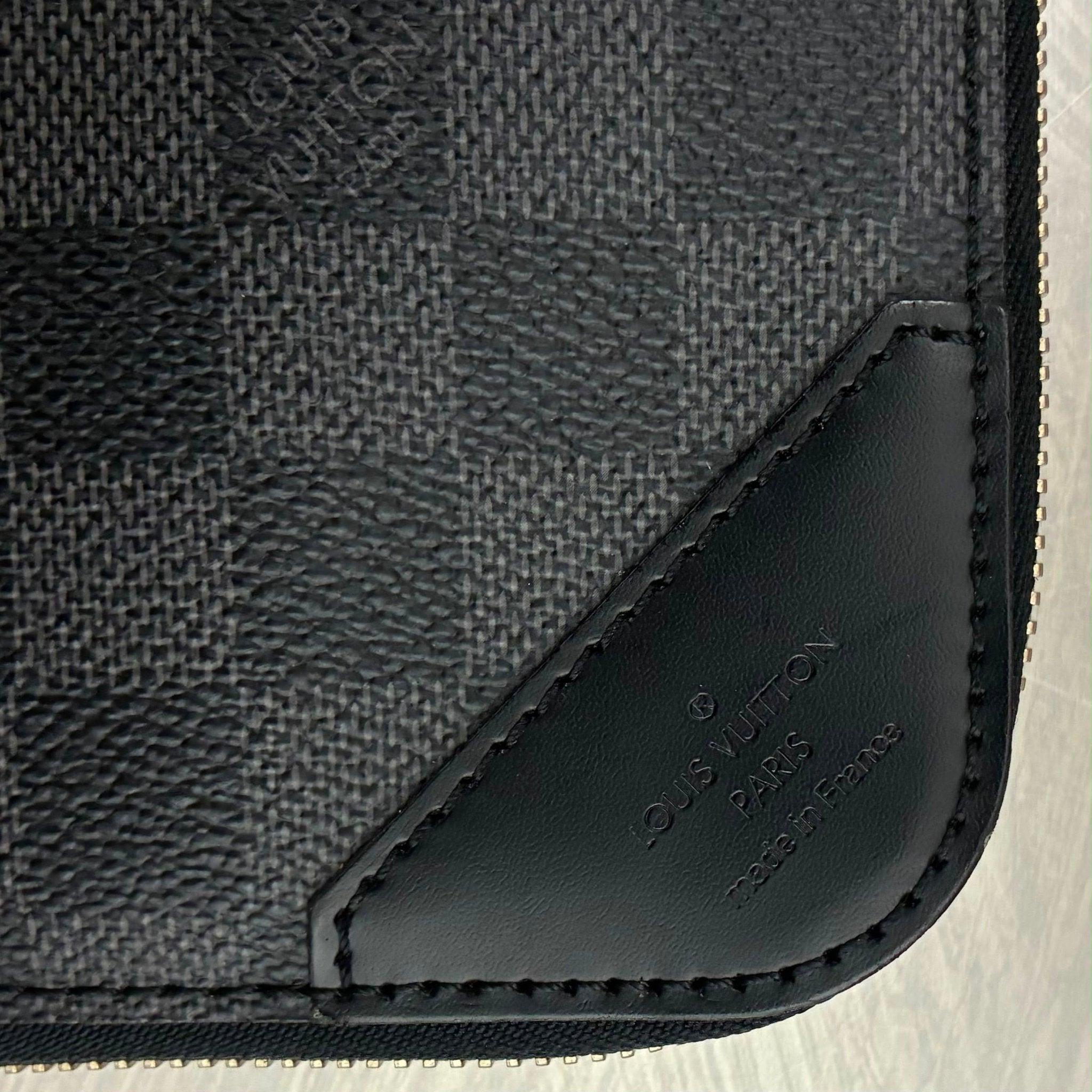 Louis Vuitton Krawatten Etui Damier Graphite