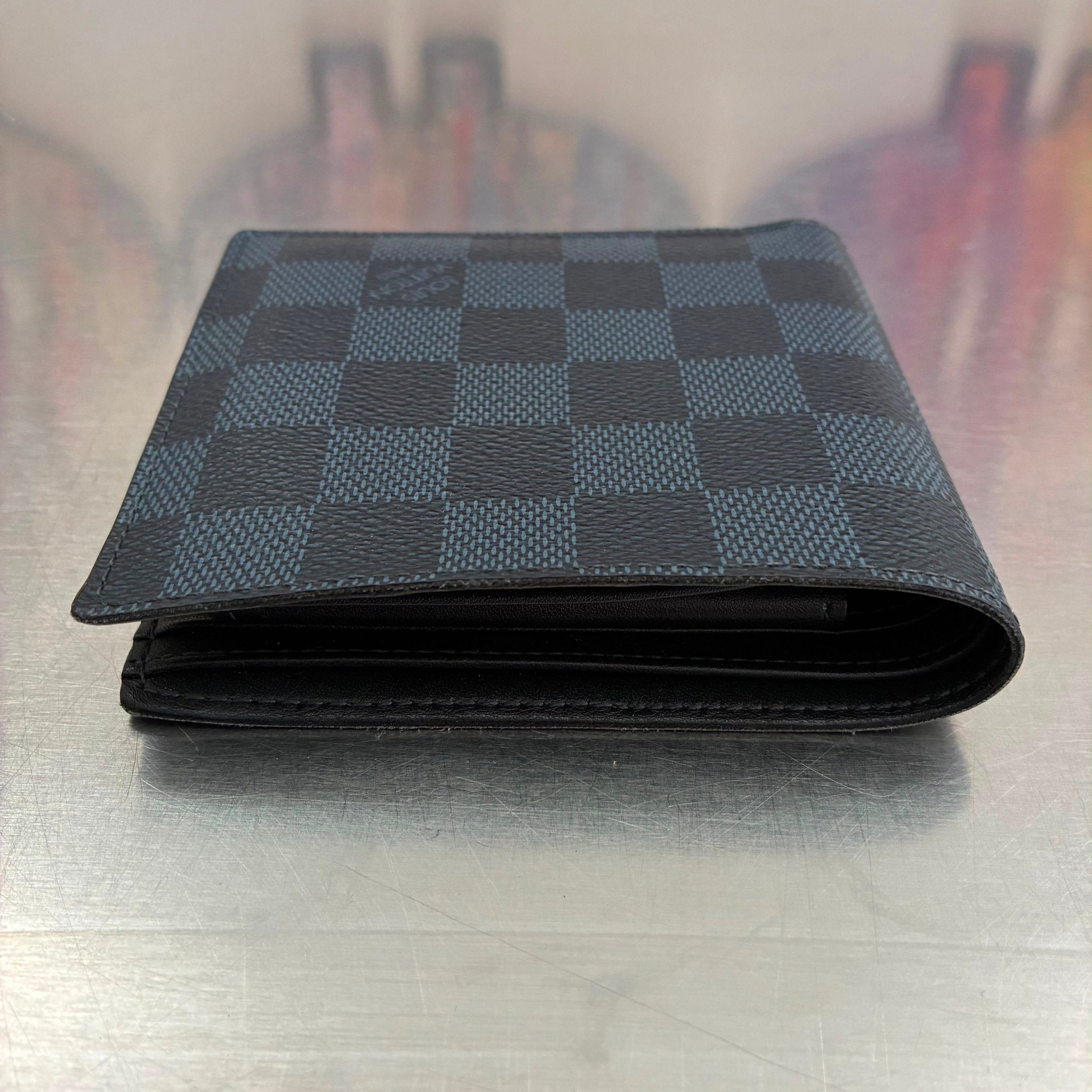 Louis Vuitton Marco Geldbörse Damier Cobalt