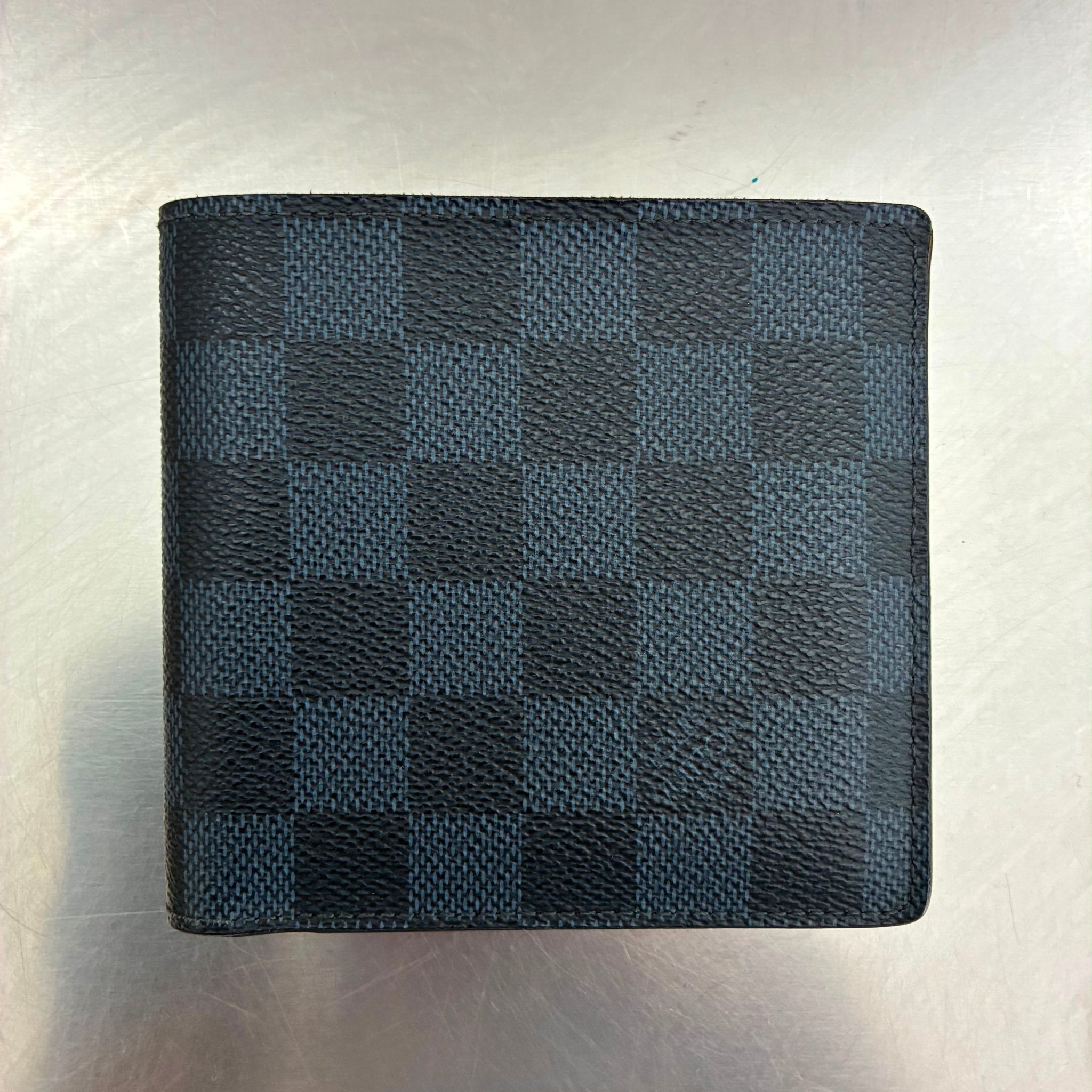 Louis Vuitton Marco Geldbörse Damier Cobalt