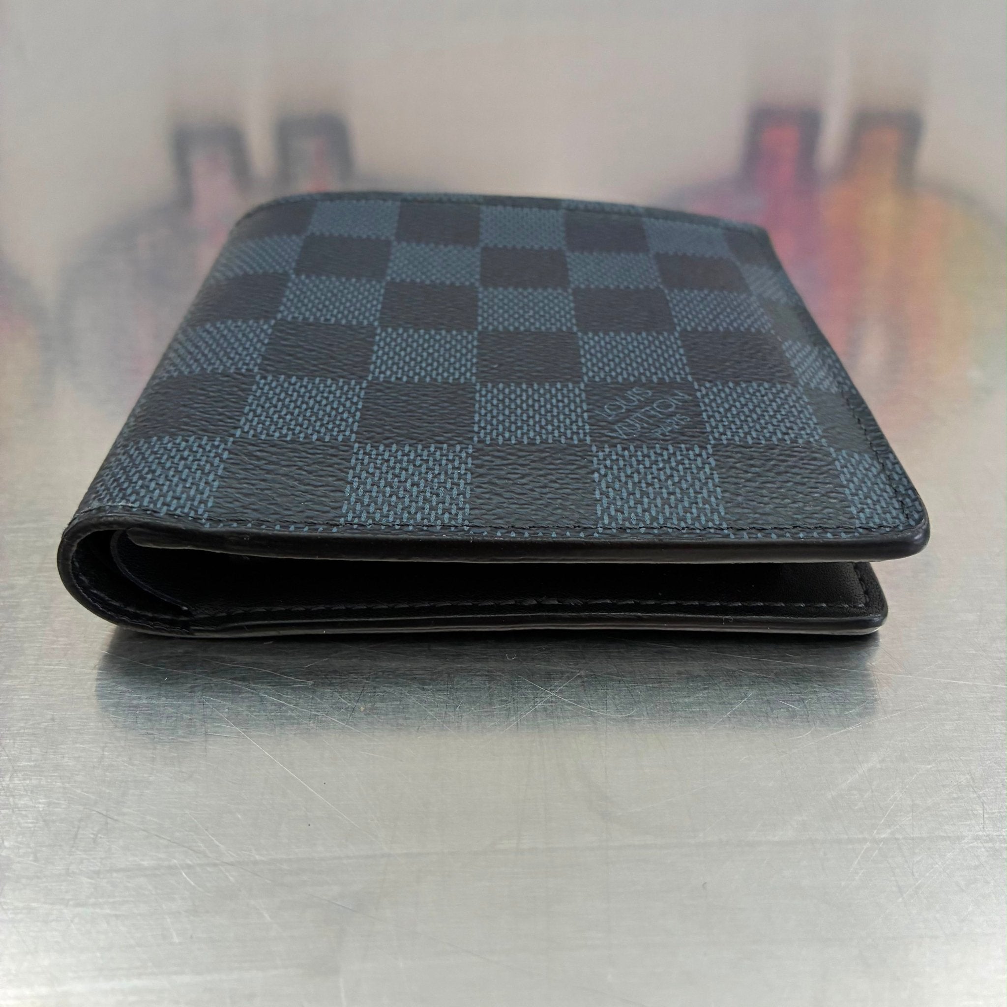 Louis Vuitton Marco Geldbörse Damier Cobalt