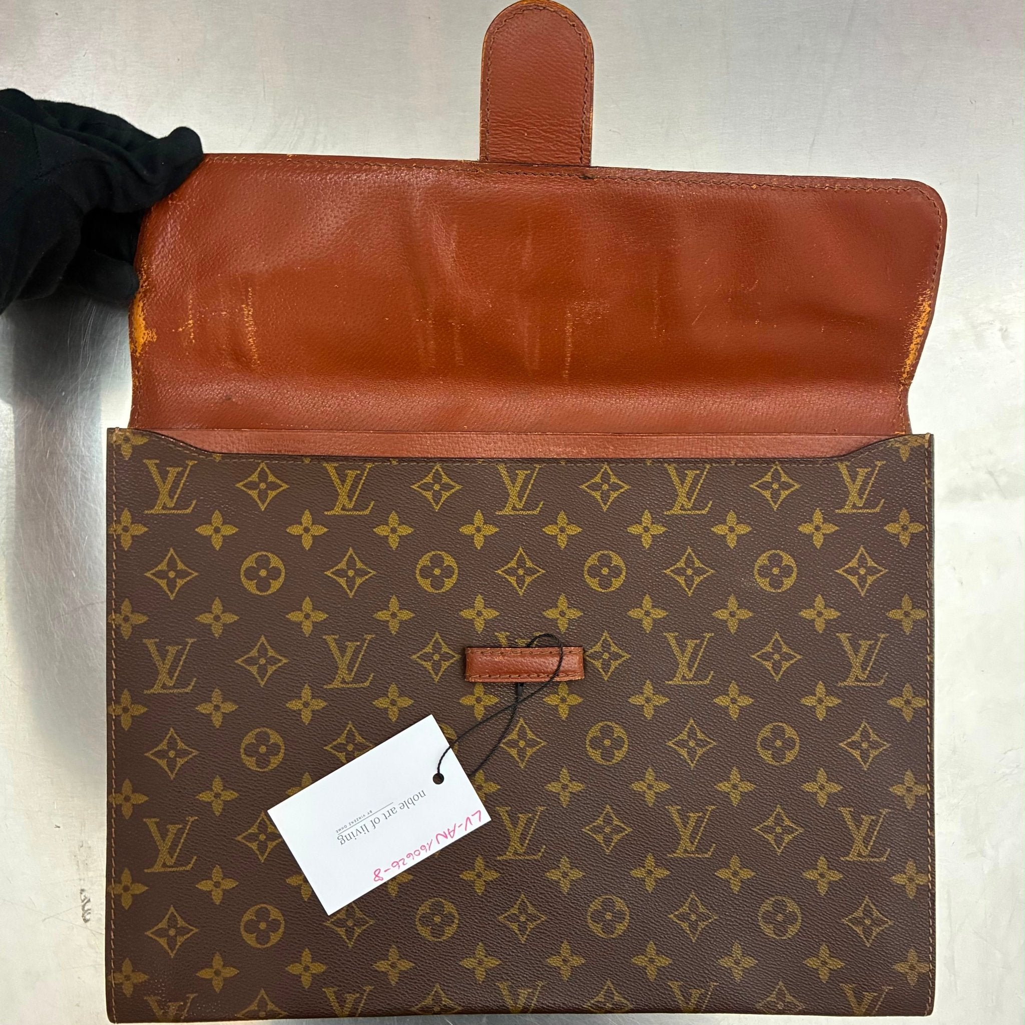 Louis Vuitton Pochette Ministre Monogram vor 1980