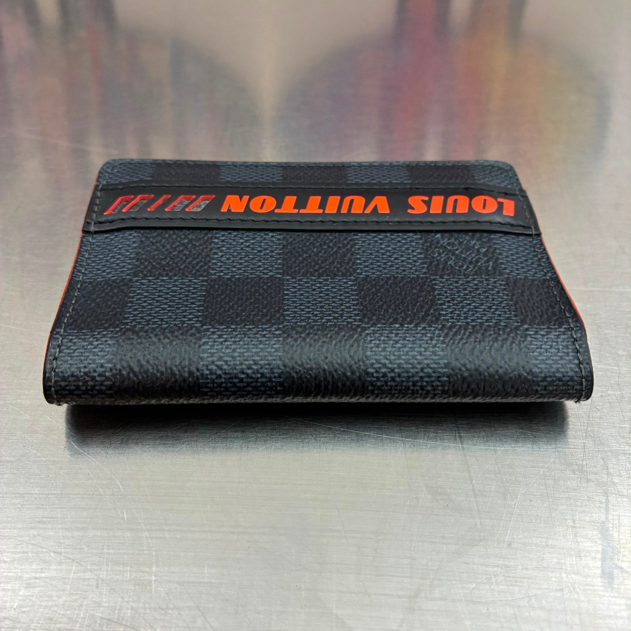 Louis Vuitton Pocket Organizer Race Cobalt Damier Limitiert