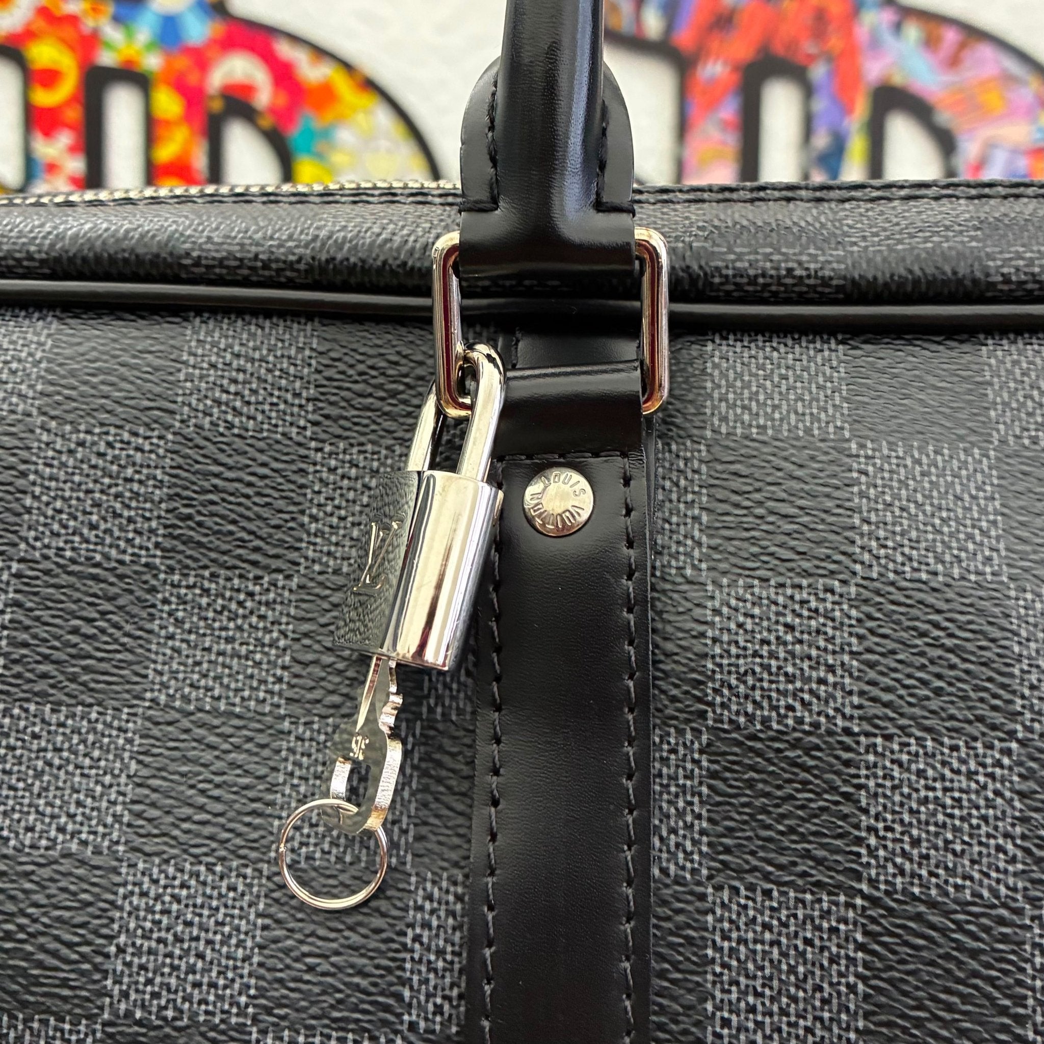 Louis Vuitton Porte Documents Voyage Damier Graphite
