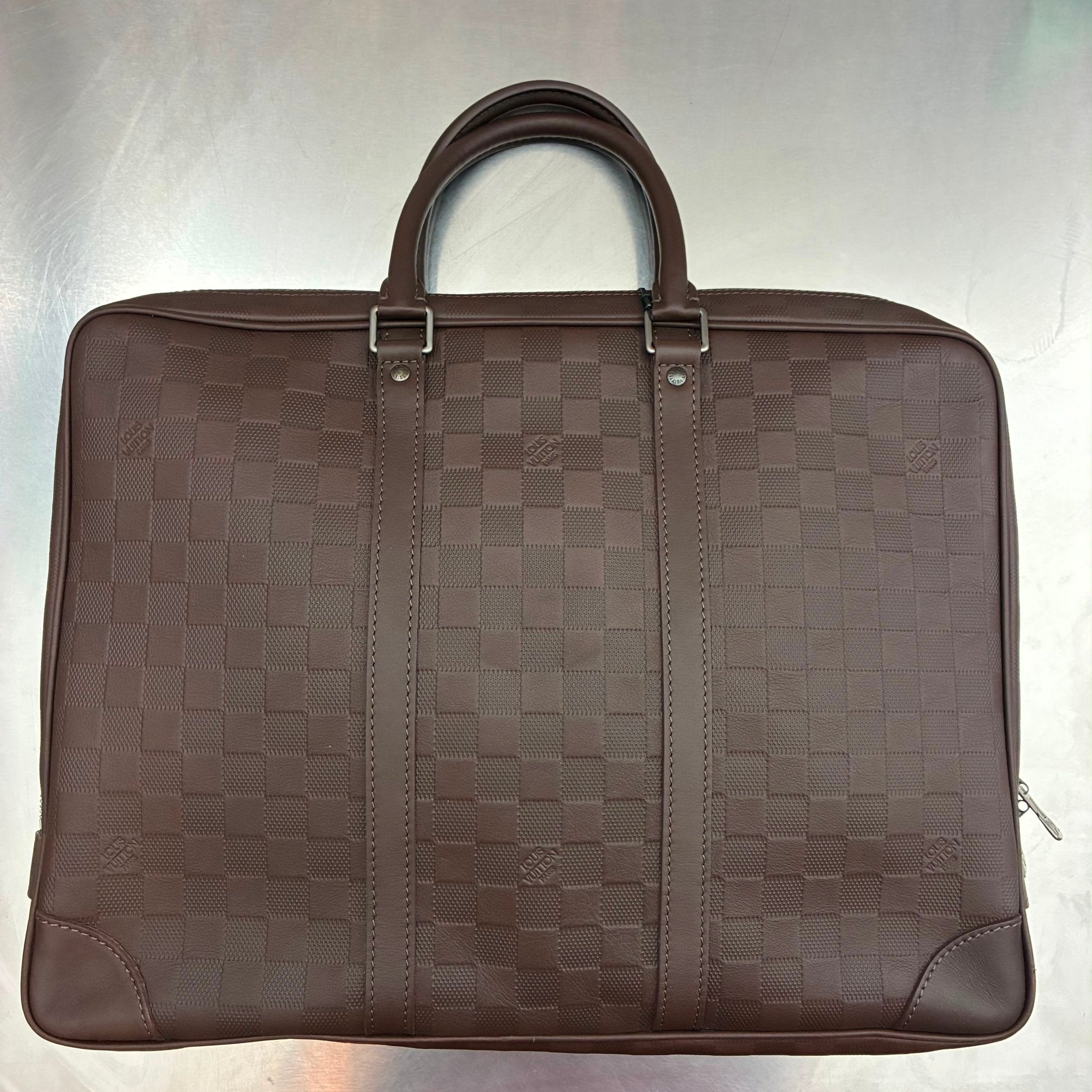 Louis Vuitton Porte Documents Voyage Damier Infini