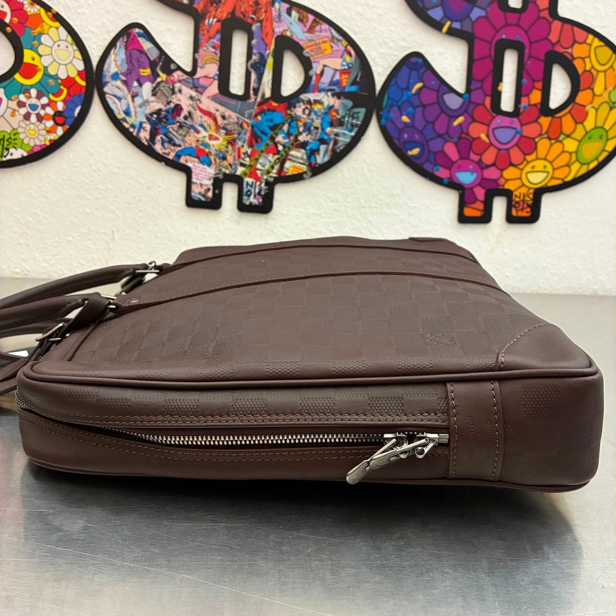 Louis Vuitton Porte Documents Voyage Damier Infini