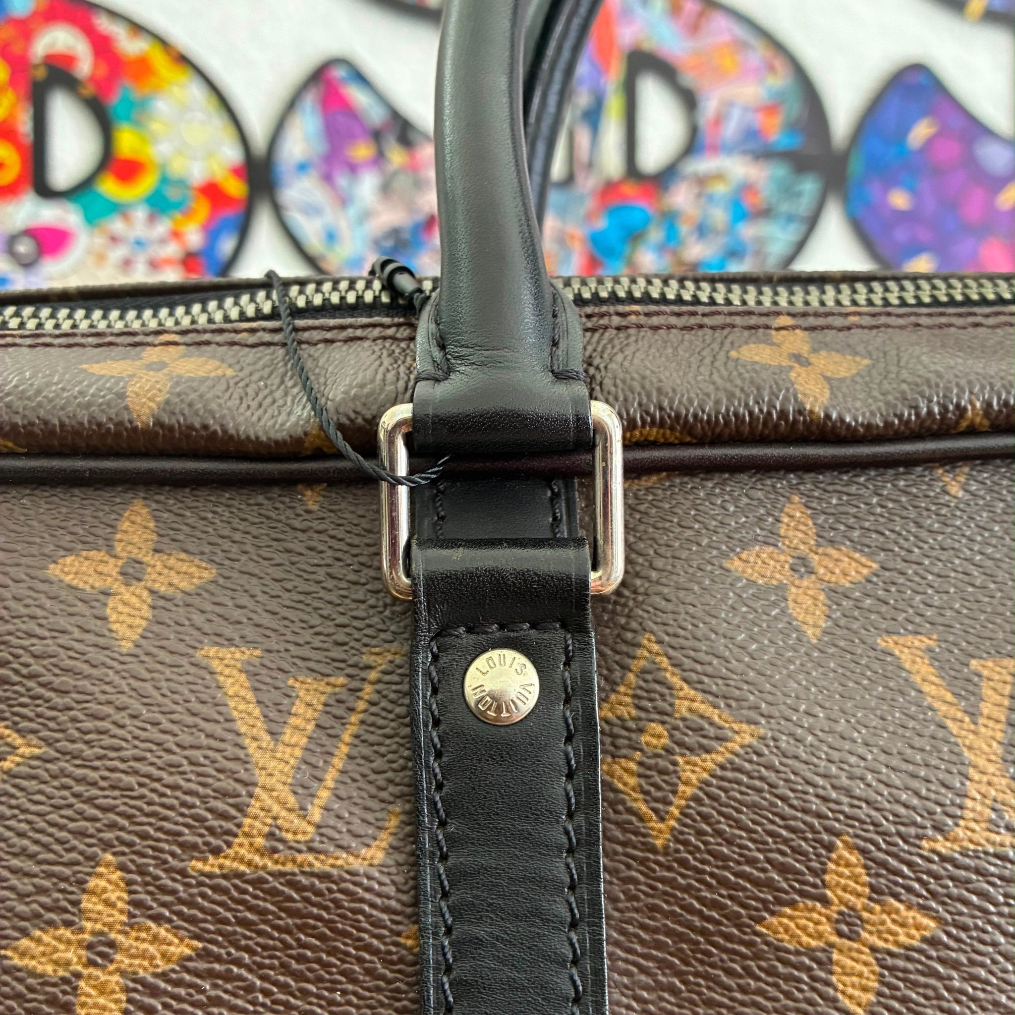 Louis Vuitton Porte Documents Voyage Macassar