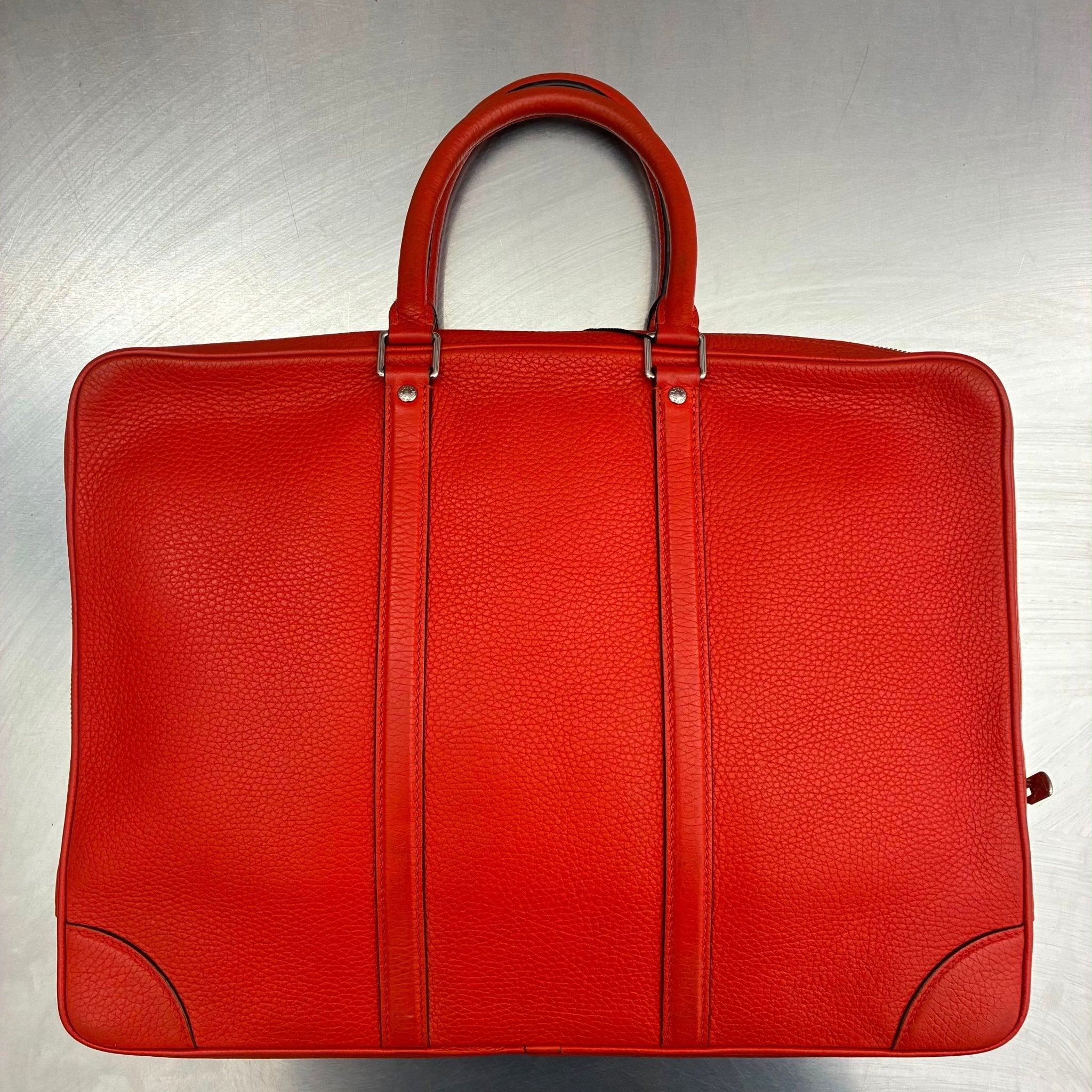 Louis Vuitton Porte Documents Voyage Taurillon Leder