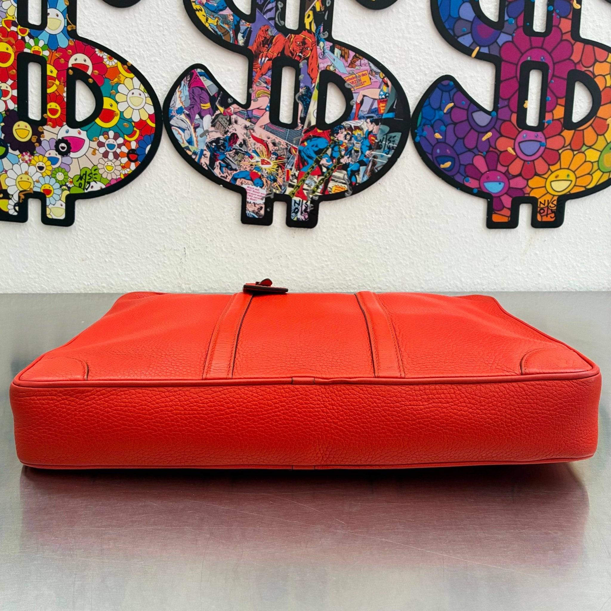 Louis Vuitton Porte Documents Voyage Taurillon Leder