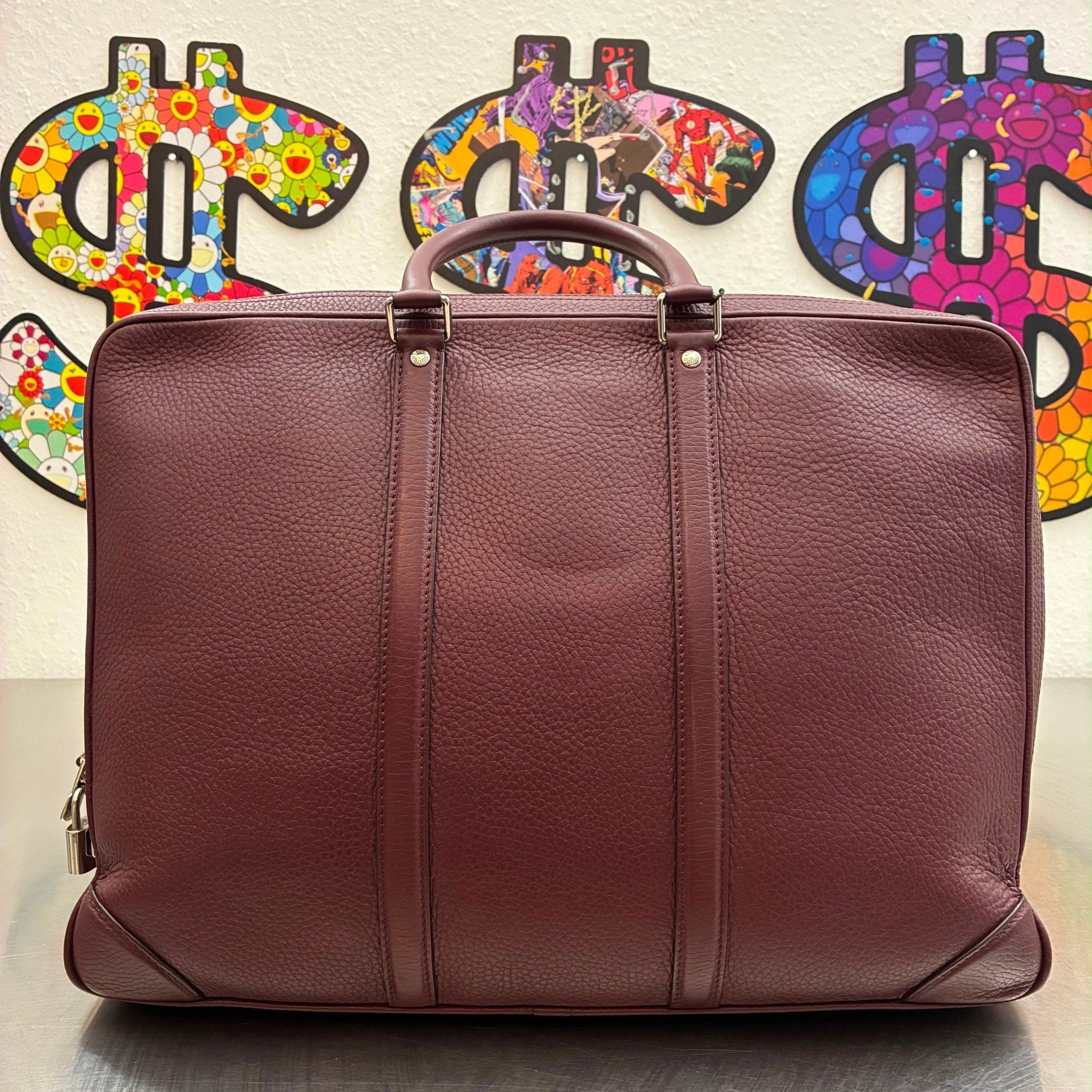 Louis Vuitton Porte Documents Voyage Taurillon Leder