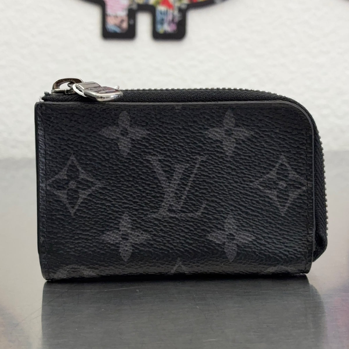 Louis Vuitton Porte Monnaie Jour Monogram Eclipse