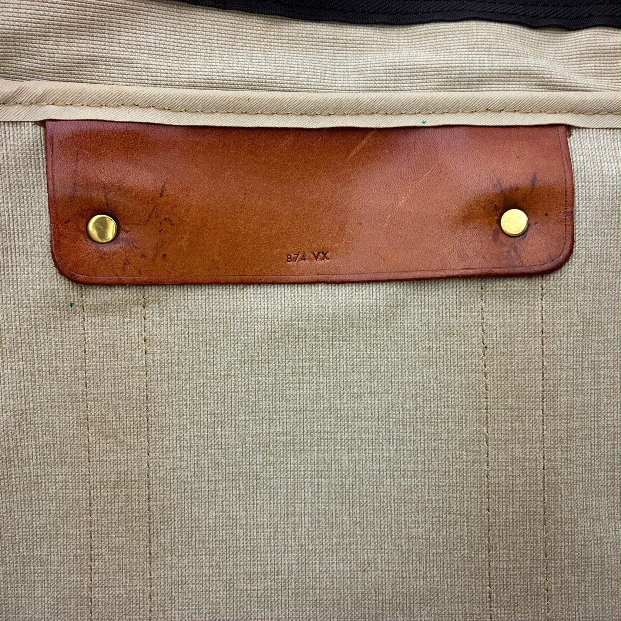 Louis Vuitton Sac à deux Poche mit Kleiderbügel Monogram von 1987
