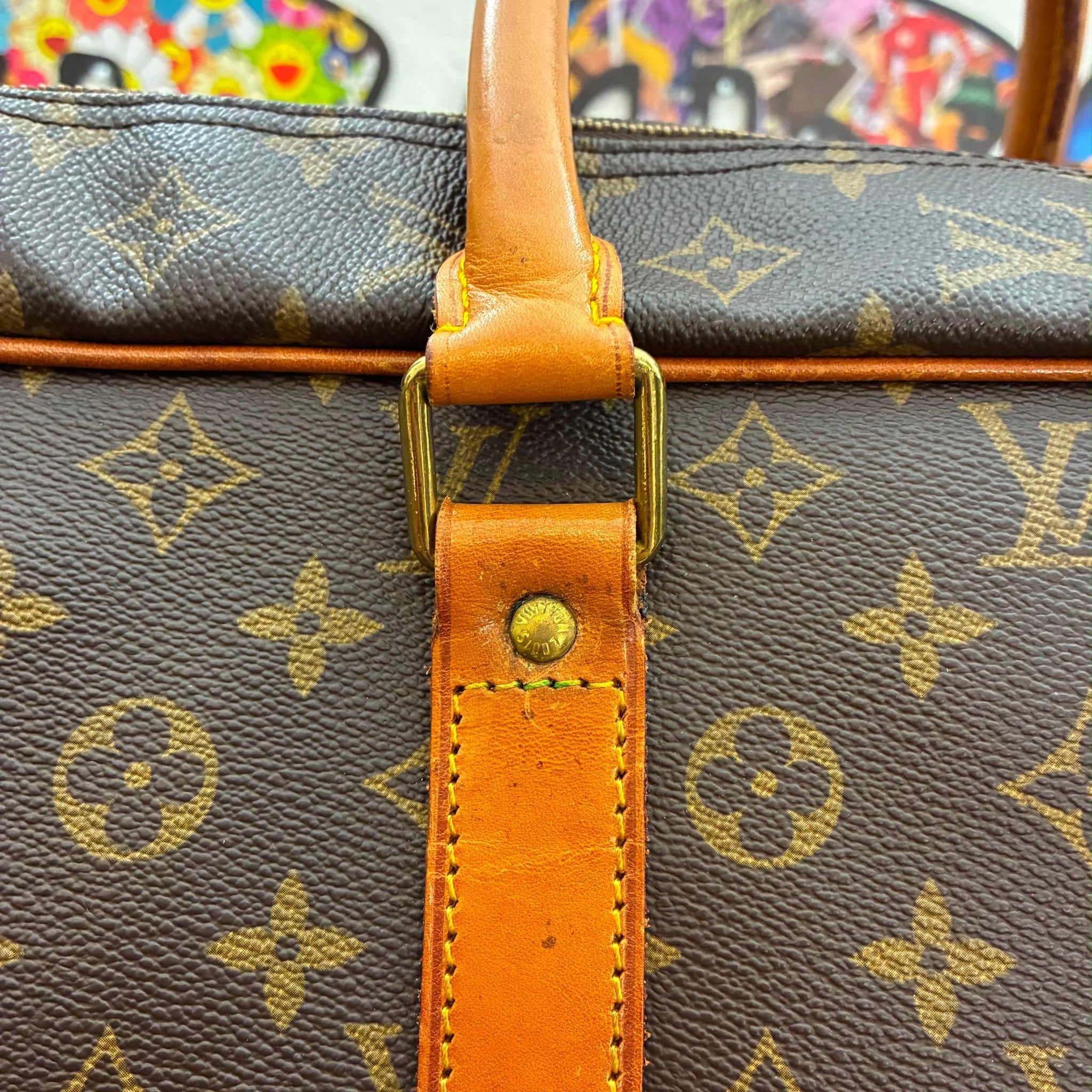 Louis Vuitton Sac à deux Poche mit Kleiderbügel Monogram von 1987