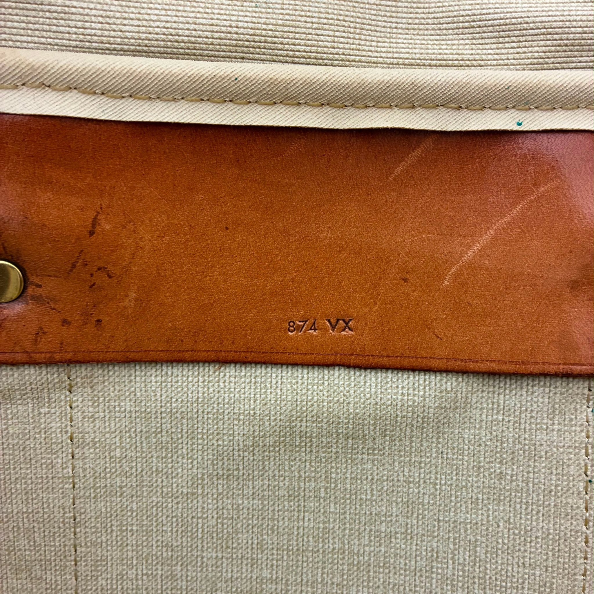 Louis Vuitton Sac à deux Poche mit Kleiderbügel Monogram von 1987