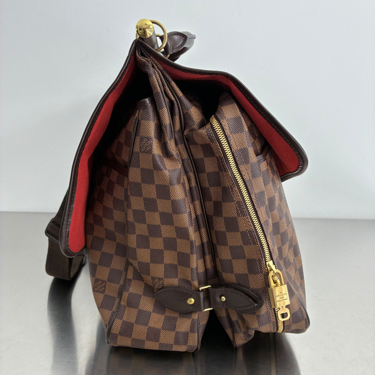 Louis Vuitton Sac Chasse Damier Ebene