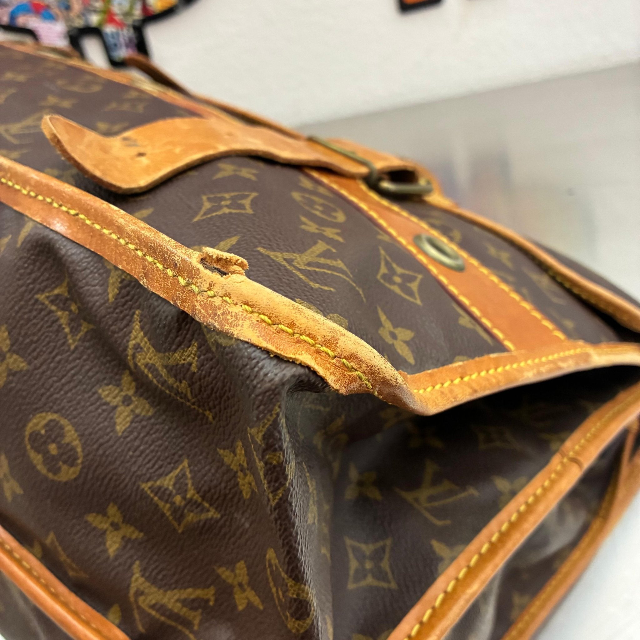 Louis Vuitton Sac de Chasse Monogam von 1987