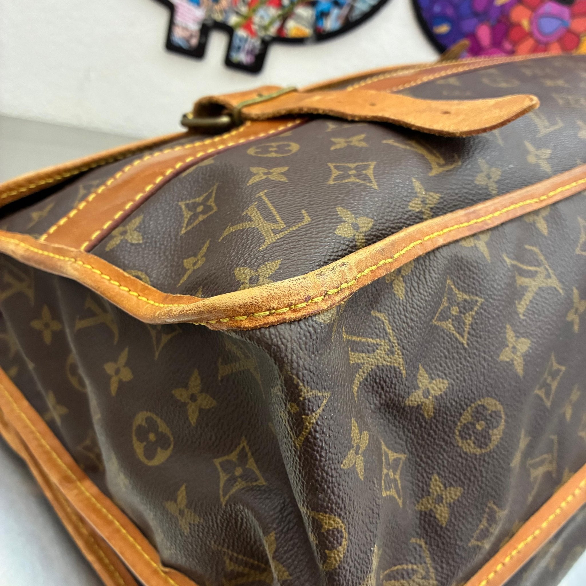 Louis Vuitton Sac de Chasse Monogam von 1987