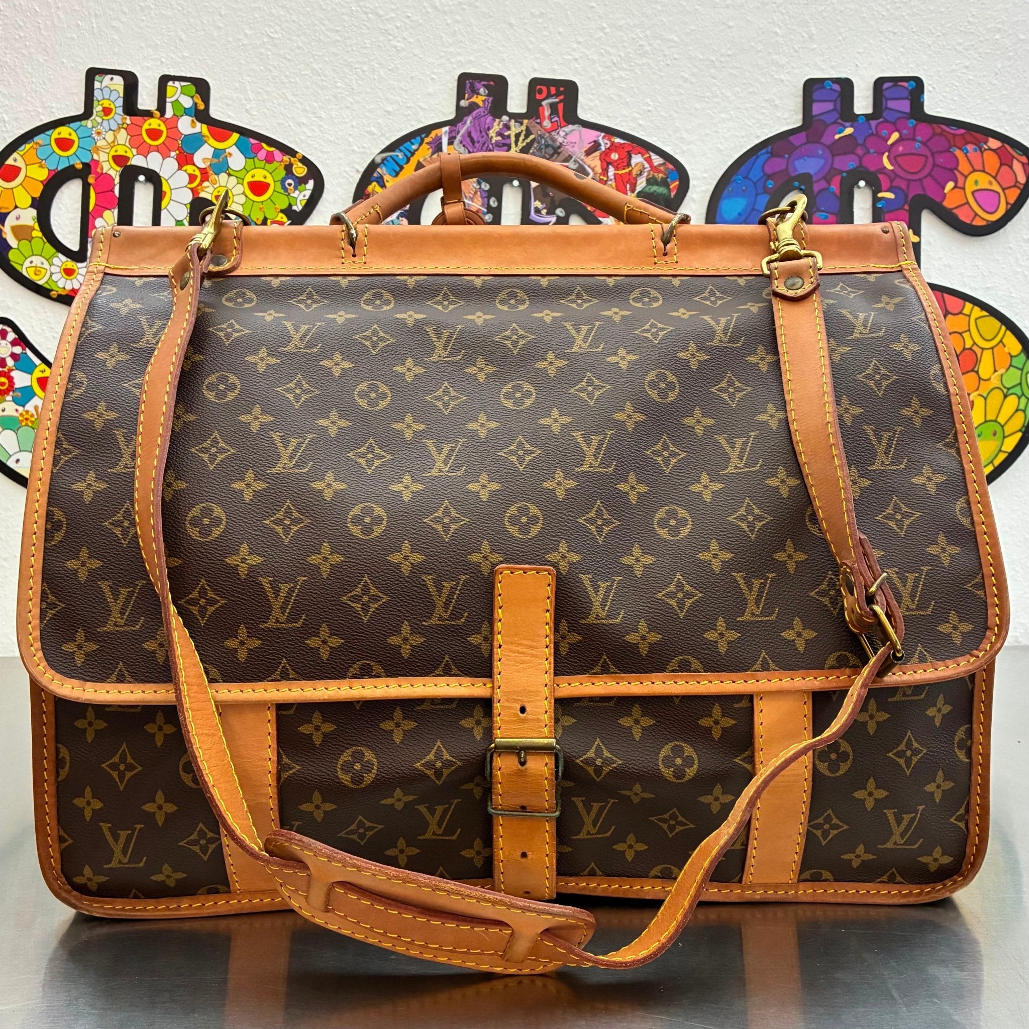 Louis Vuitton Sac de Chasse Monogam von 1989