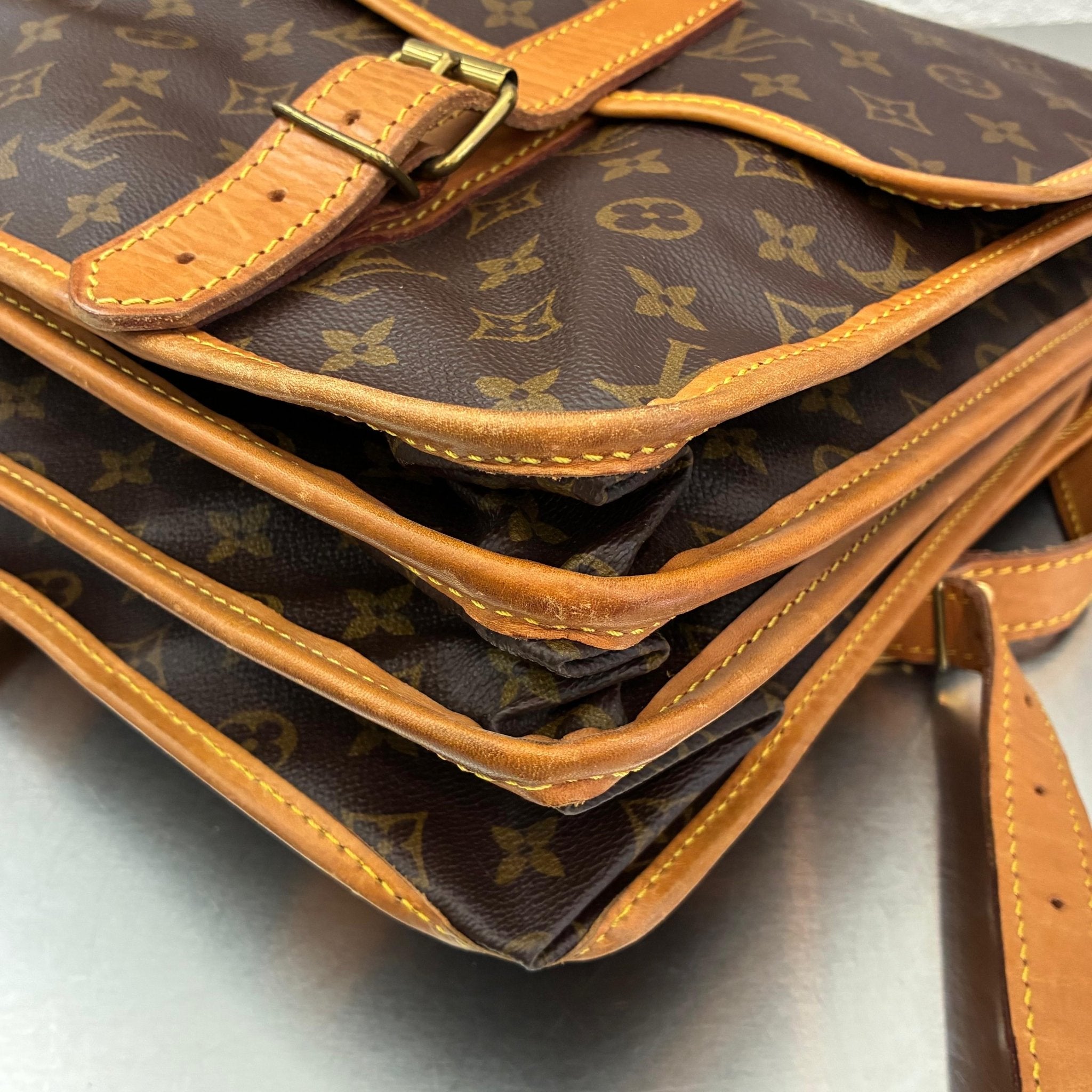 Louis Vuitton Sac de Chasse Monogam von 1991