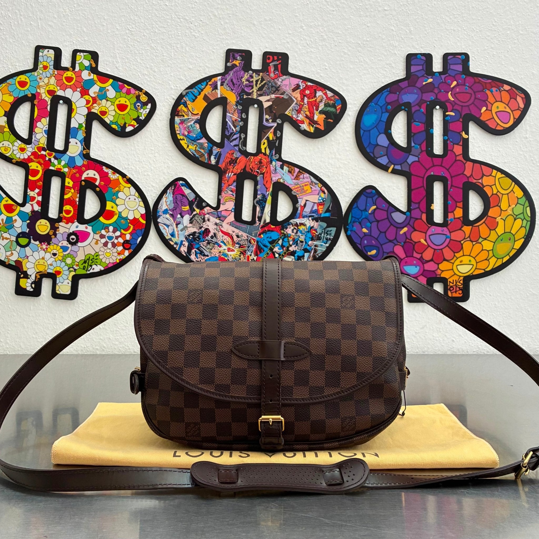 Louis Vuitton Saumur 30 Damier Ebene
