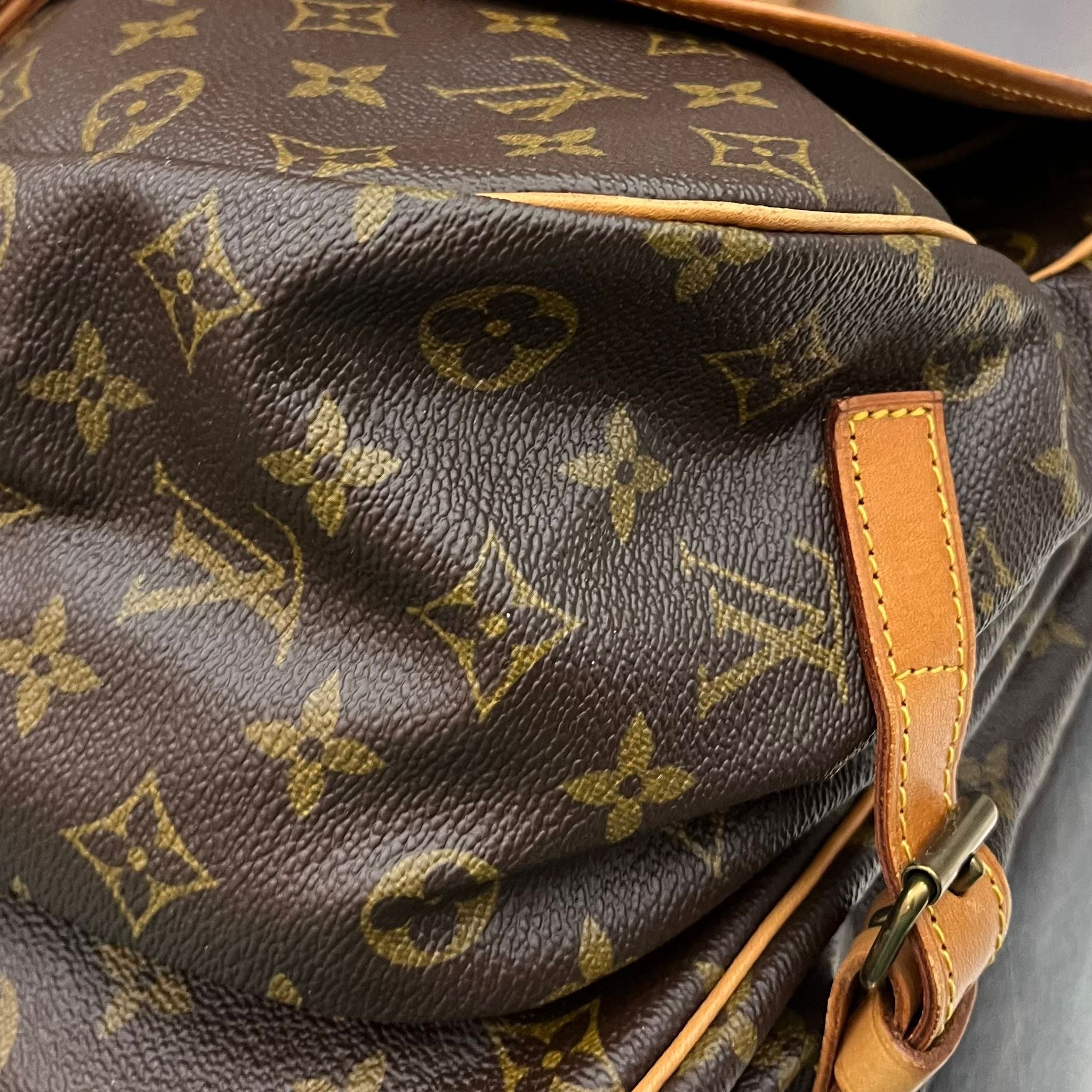 Louis Vuitton Saumur 35 Monogram von 1987