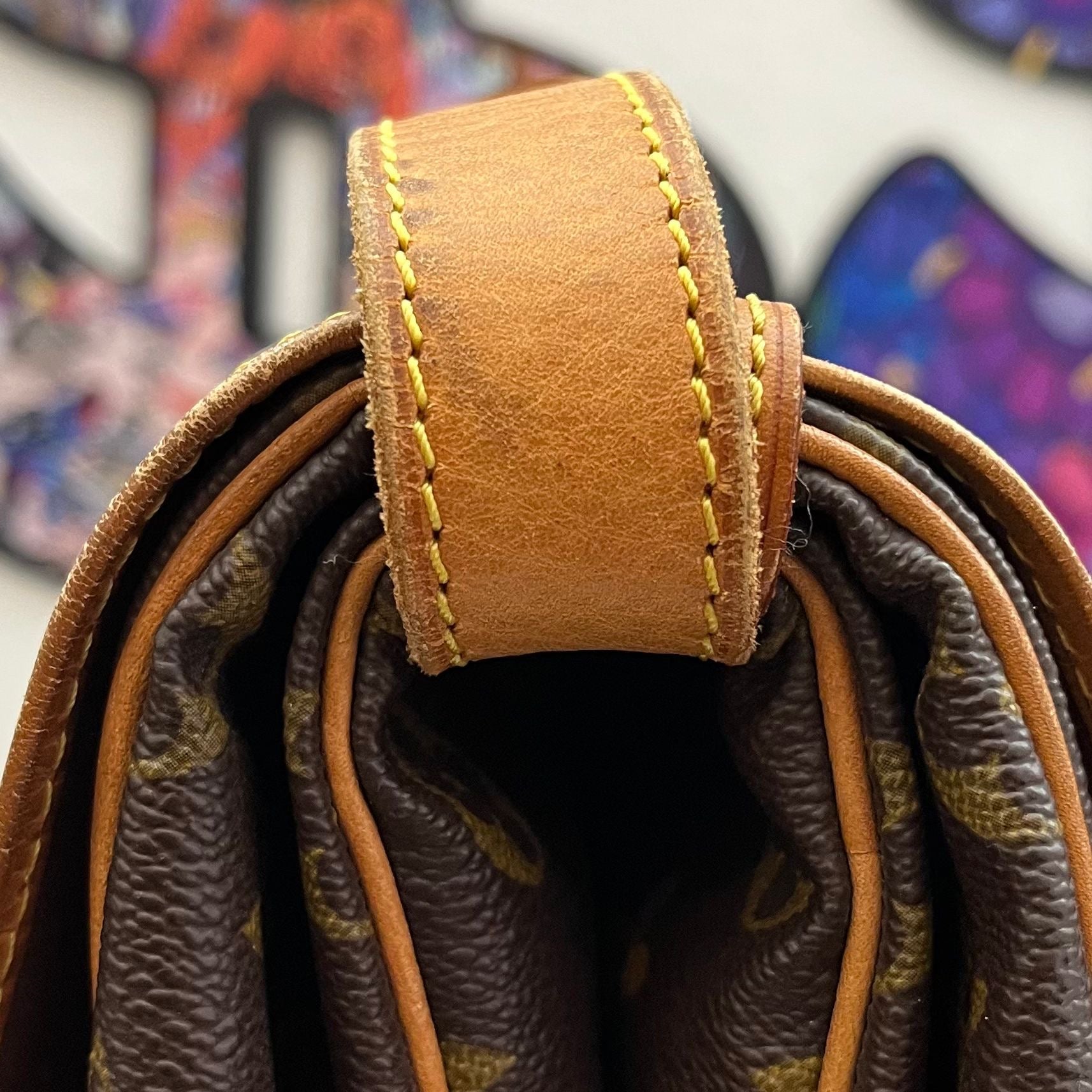 Louis Vuitton Saumur 35 Monogram von 1989
