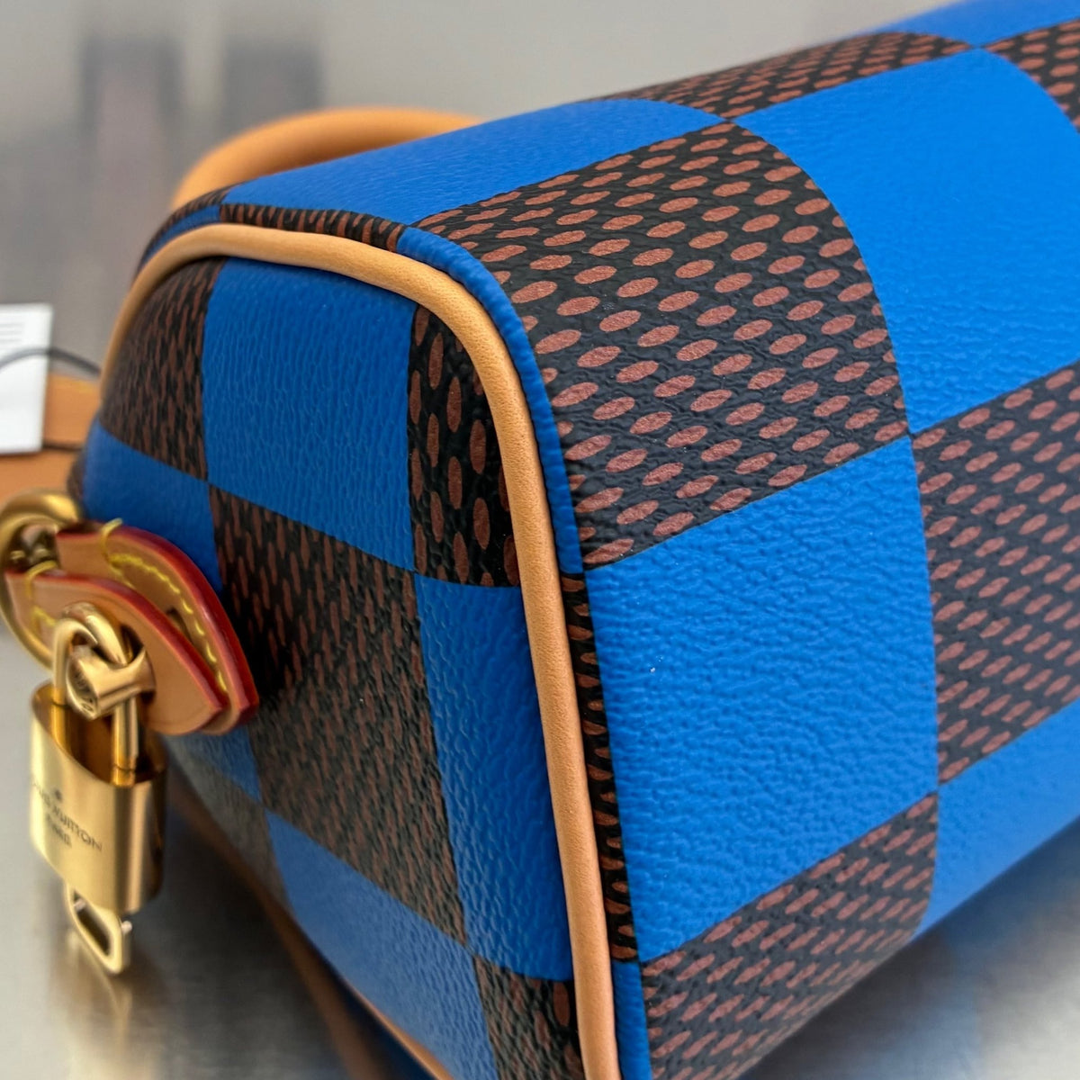 Louis Vuitton Speedy 18 Bandouliere Pop Blue