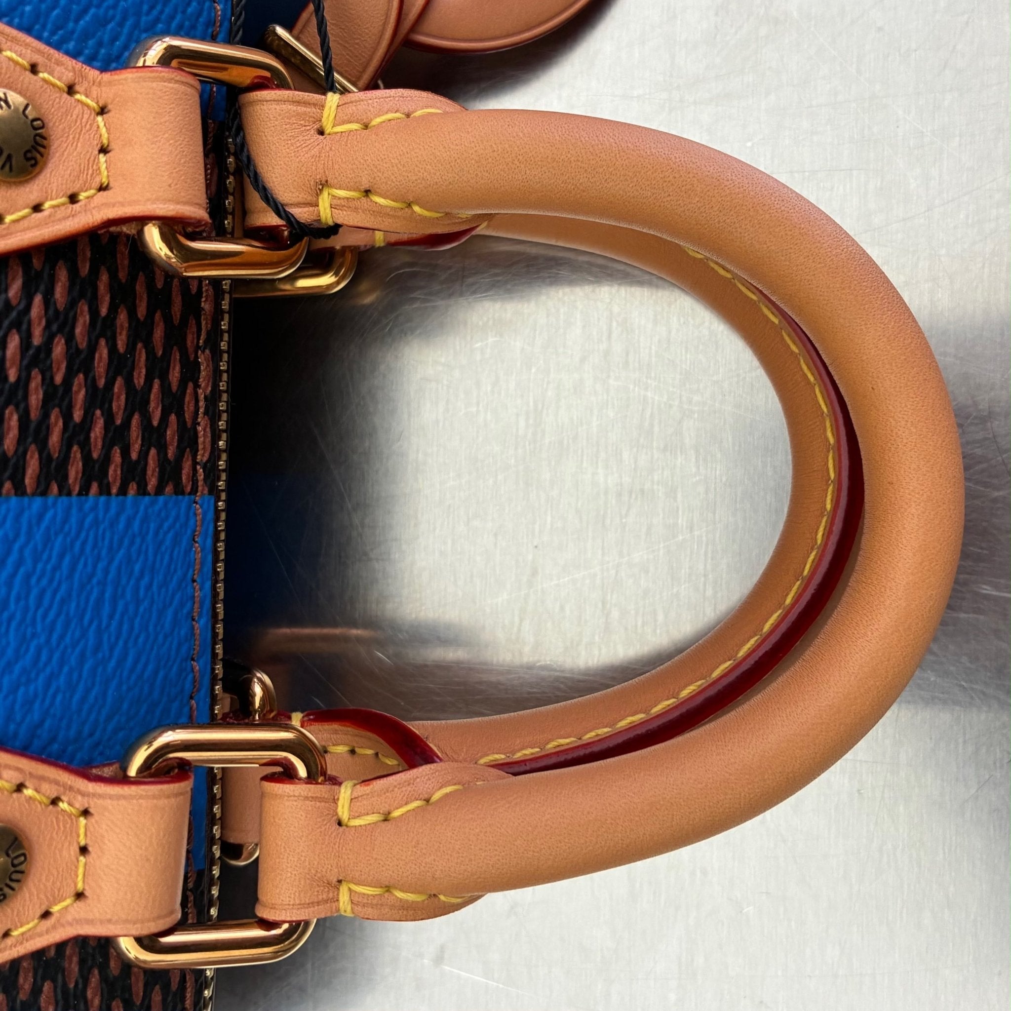 Louis Vuitton Speedy 18 Bandouliere Pop Blue