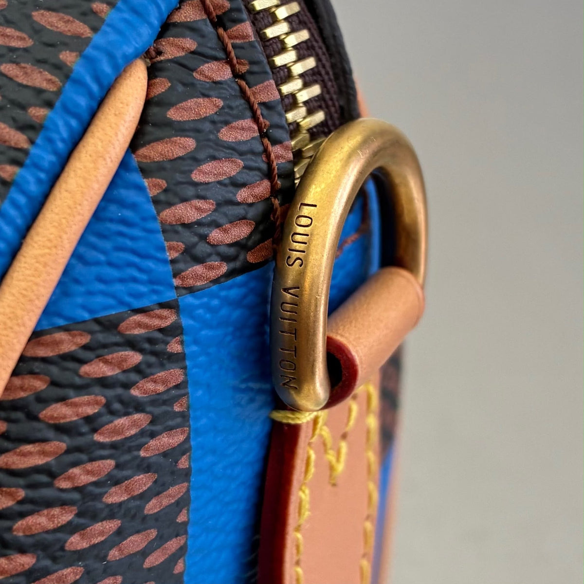 Louis Vuitton Speedy 18 Bandouliere Pop Blue