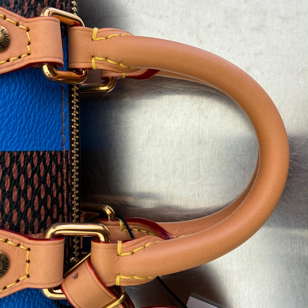 Louis Vuitton Speedy 18 Bandouliere Pop Blue