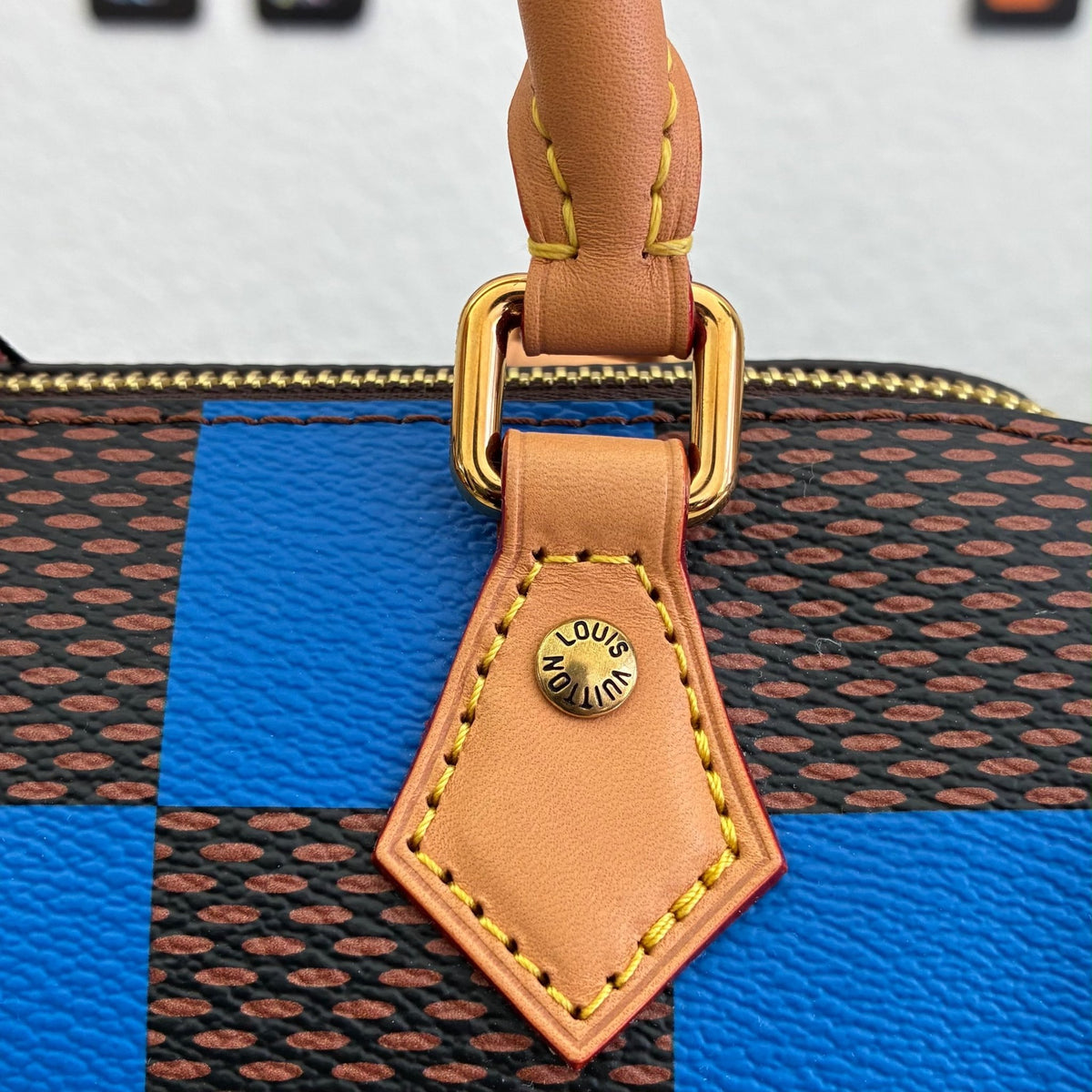 Louis Vuitton Speedy 18 Bandouliere Pop Blue