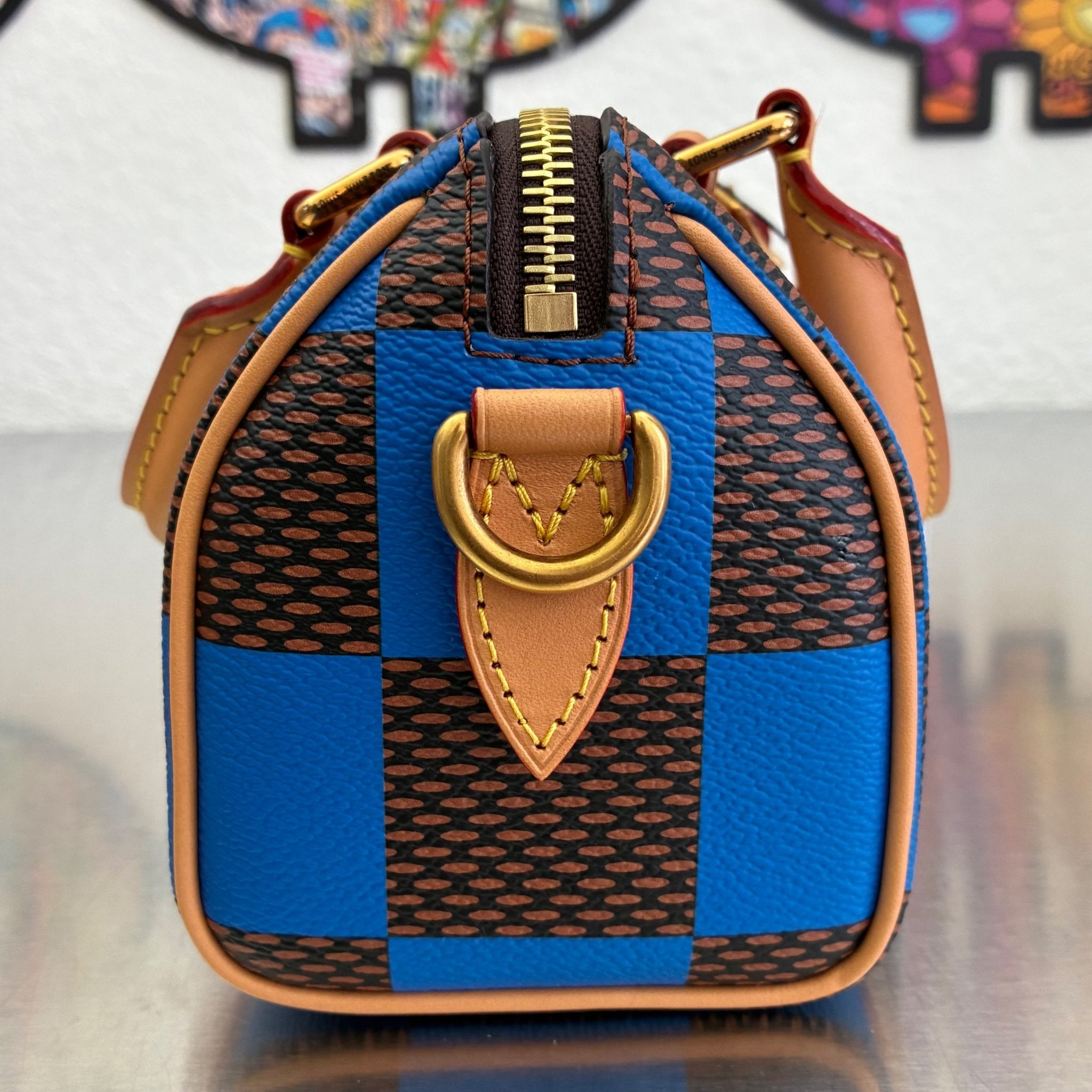 Louis Vuitton Speedy 18 Bandouliere Pop Blue