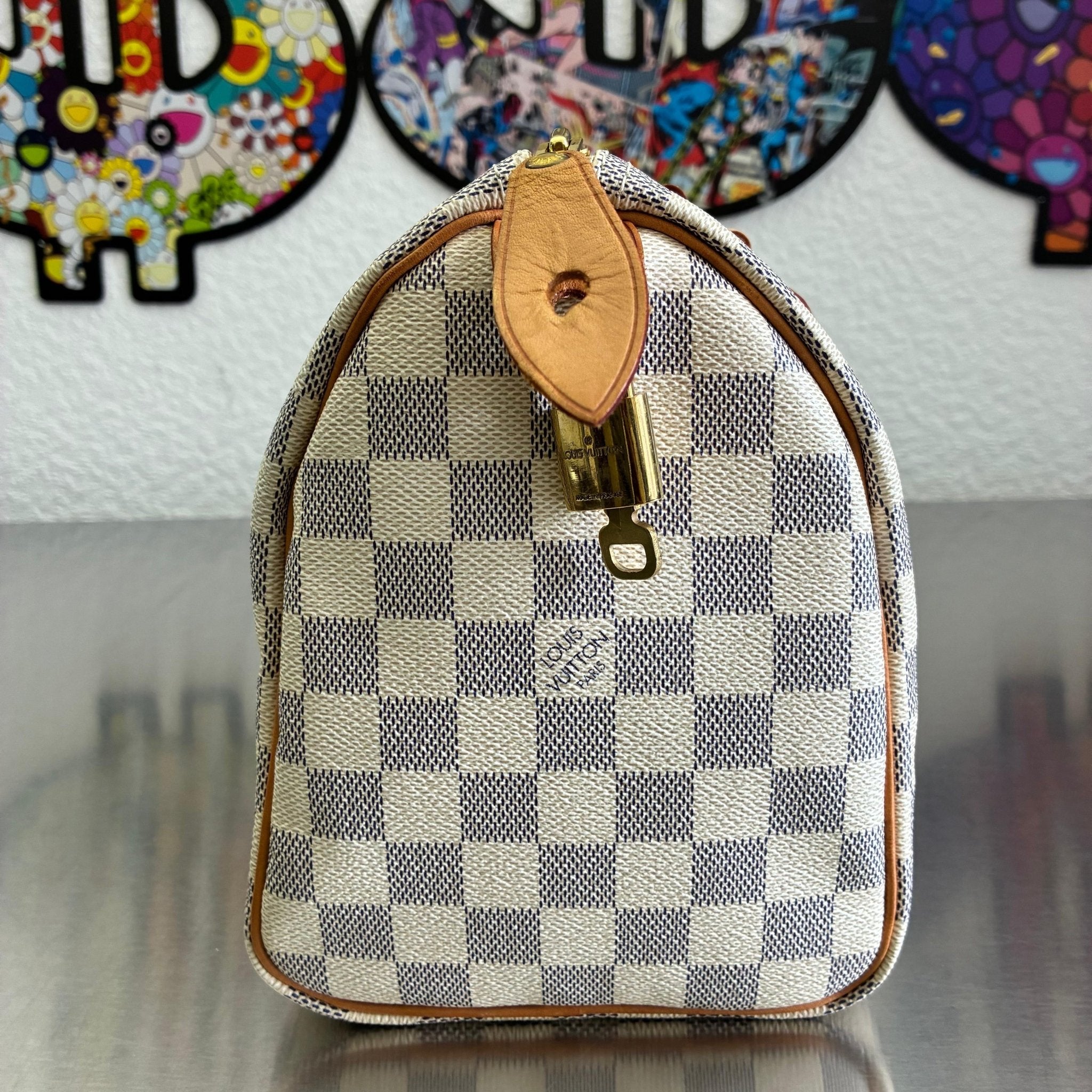 Louis Vuitton Speedy 25 Damier Azur